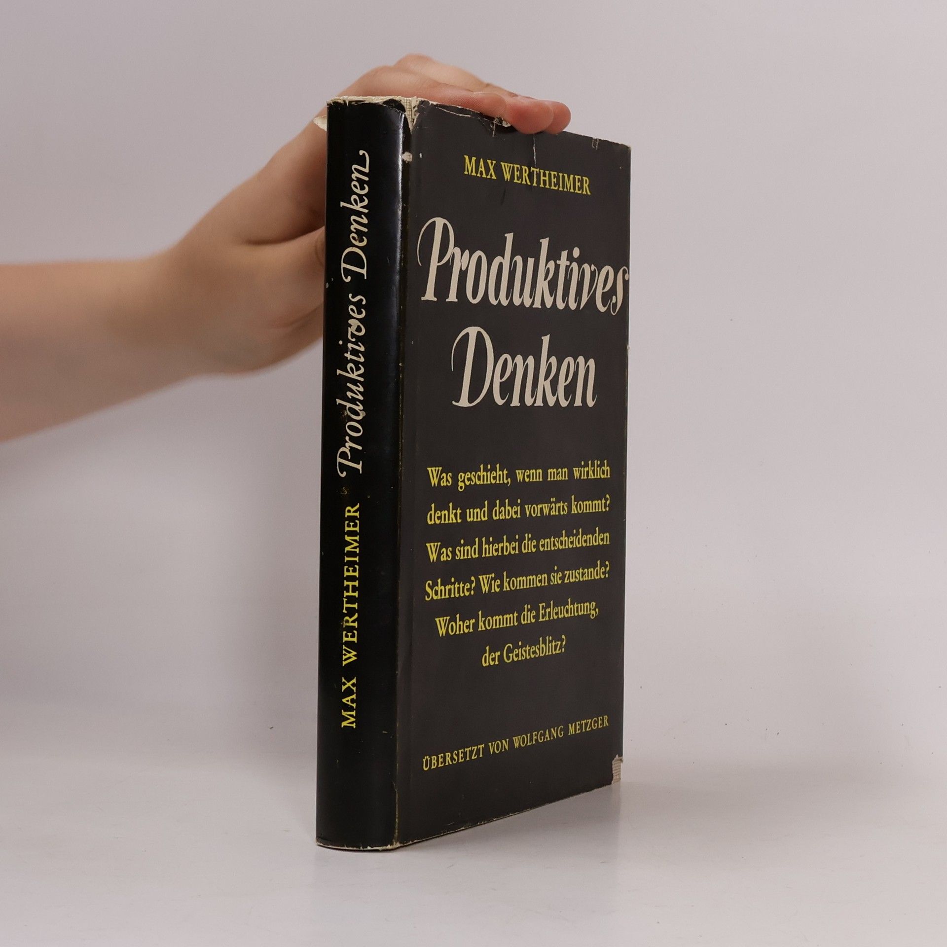 Max Wertheimer Produktives Denken