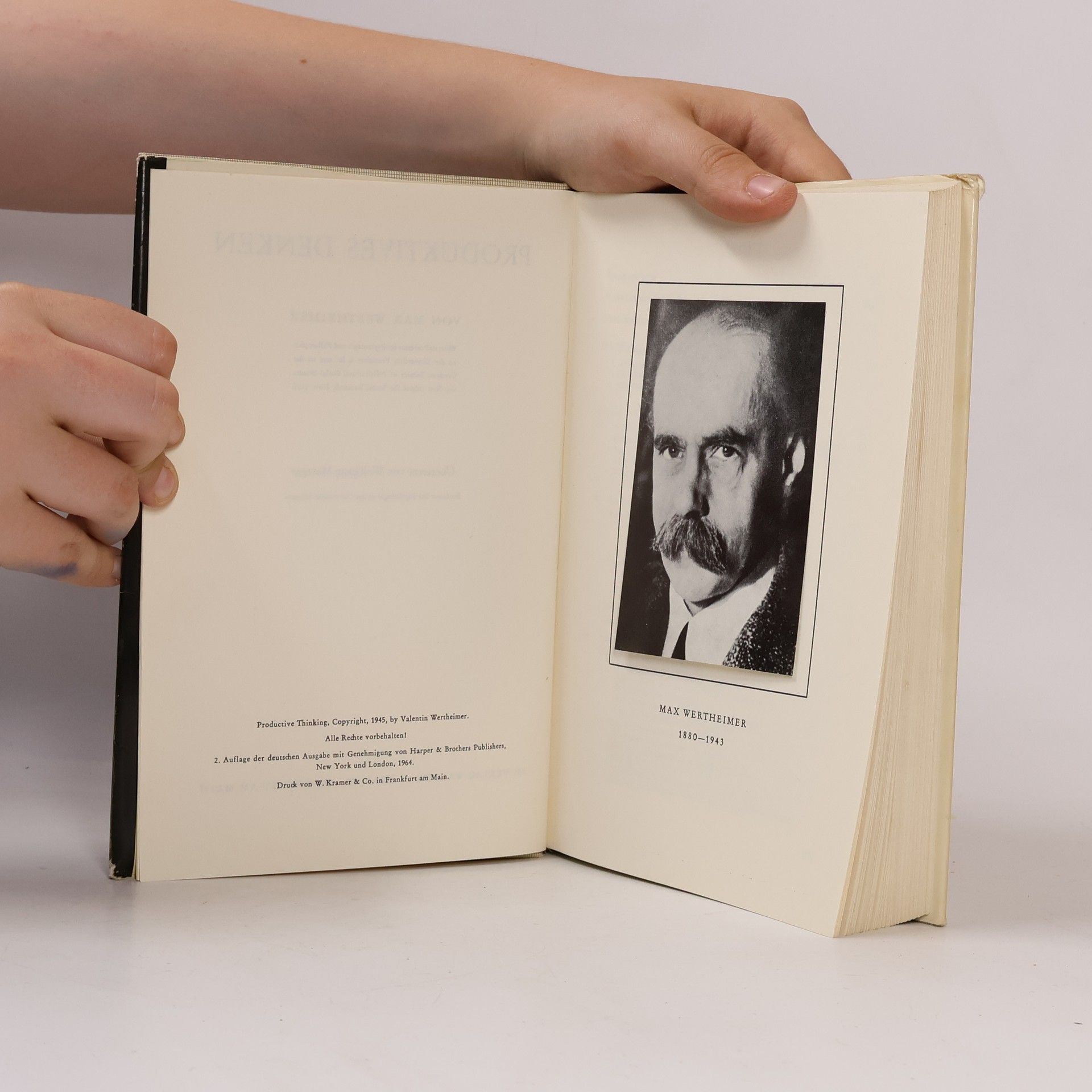 Max Wertheimer Produktives Denken