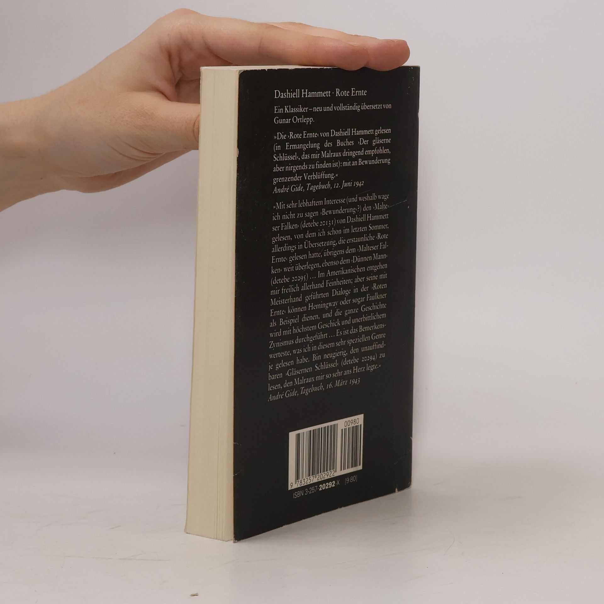 Dashiell Hammett Rote Ernte