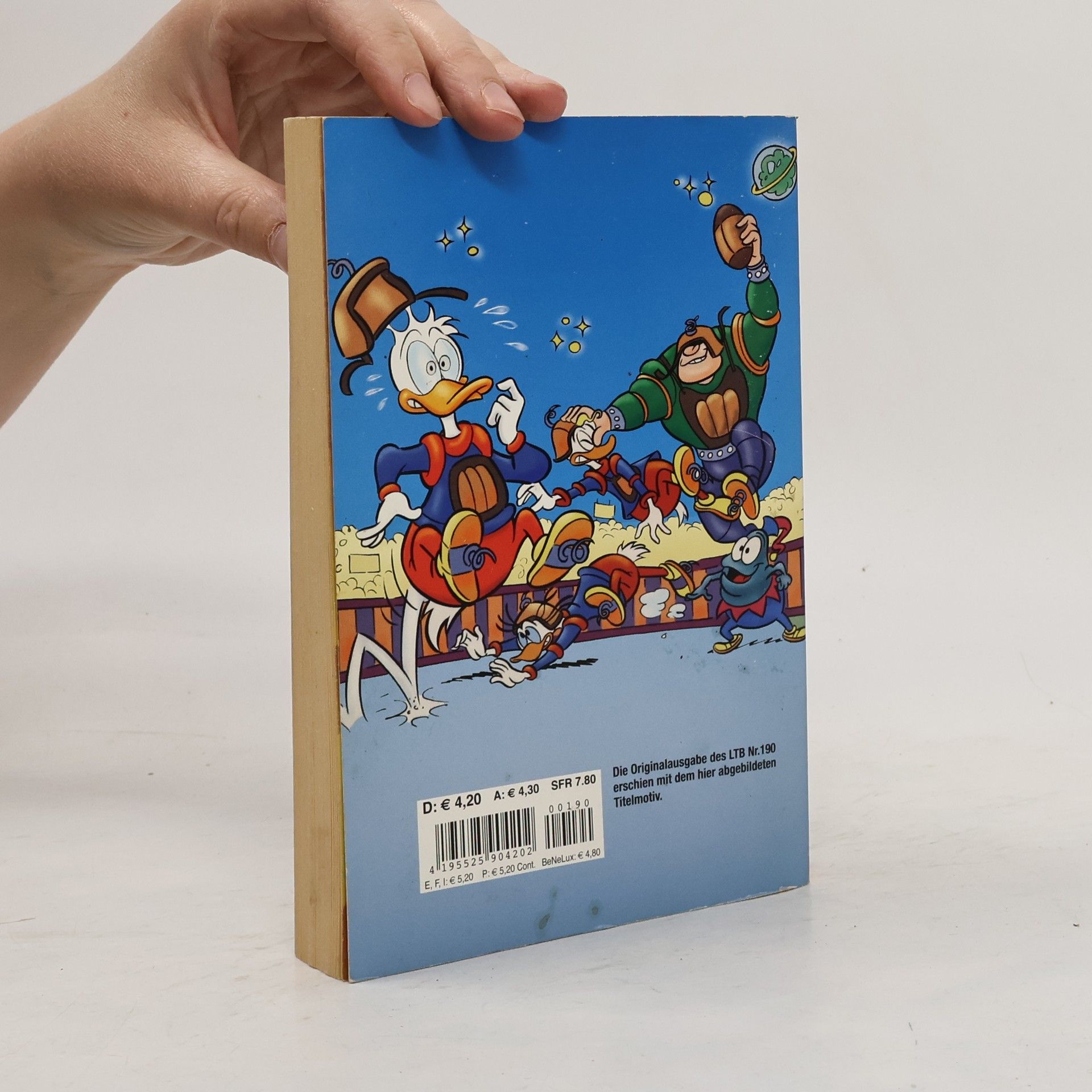 Various authors Lustiges Taschenbuch 190. Prallball im Weltall