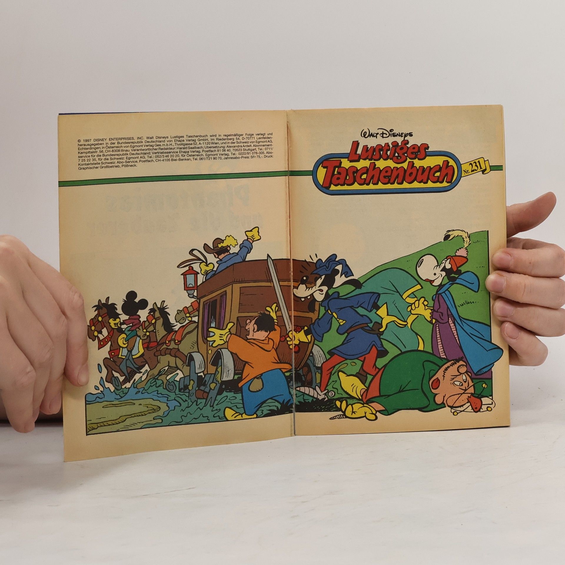 Walt Disney Lustiges Taschenbuch Nr. 231. Phantomias und die Zauberer