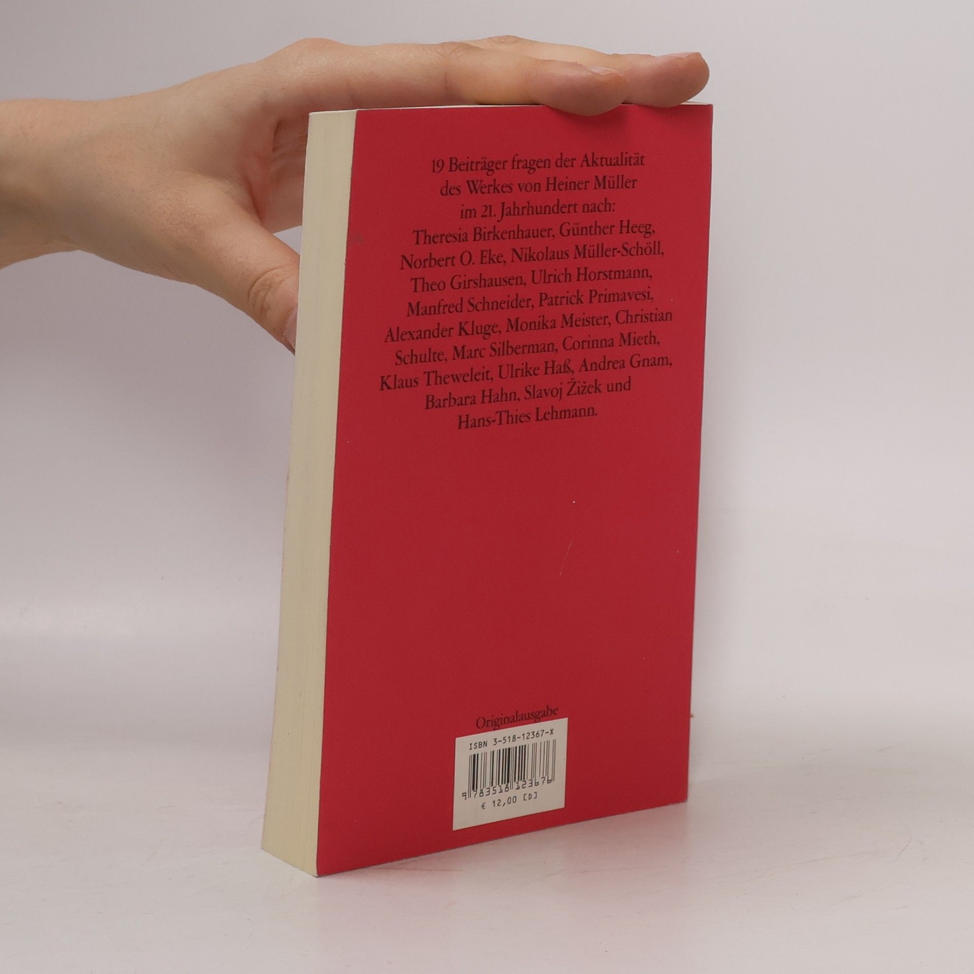 Christian Schulte Edition Suhrkamp - 2367: Der Text ist der Coyote