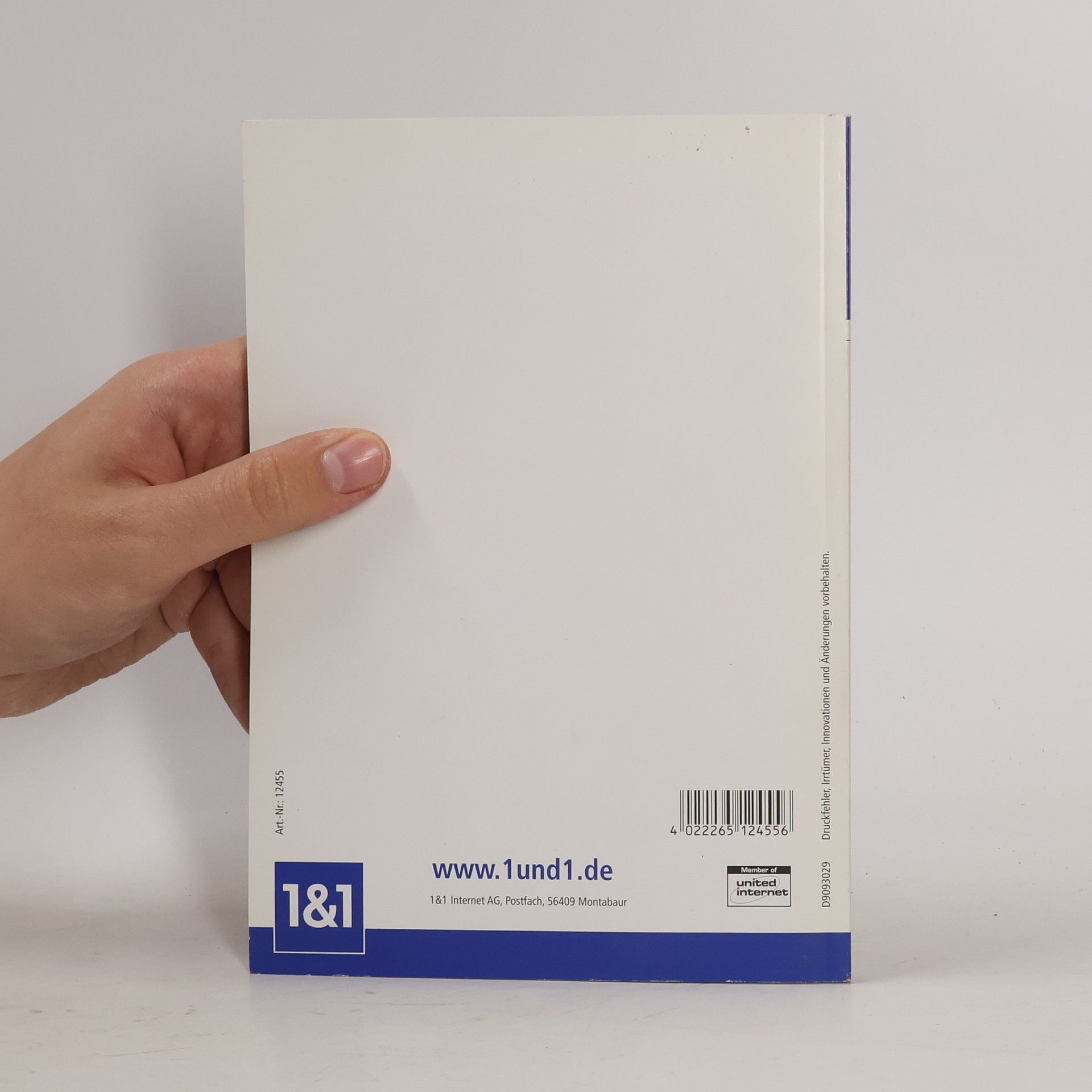 Various authors 1&1 Internet Benutzerhandbuch