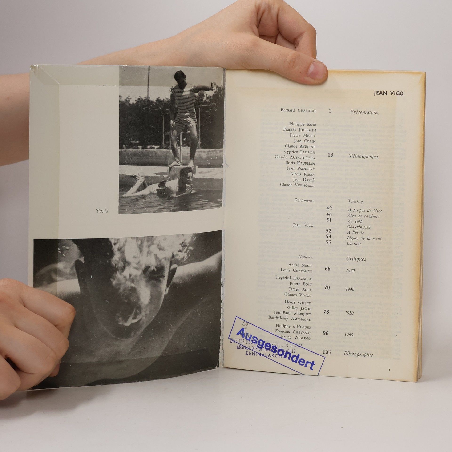 Kolektiv autorů Premier Plan 19. Jean Vigo