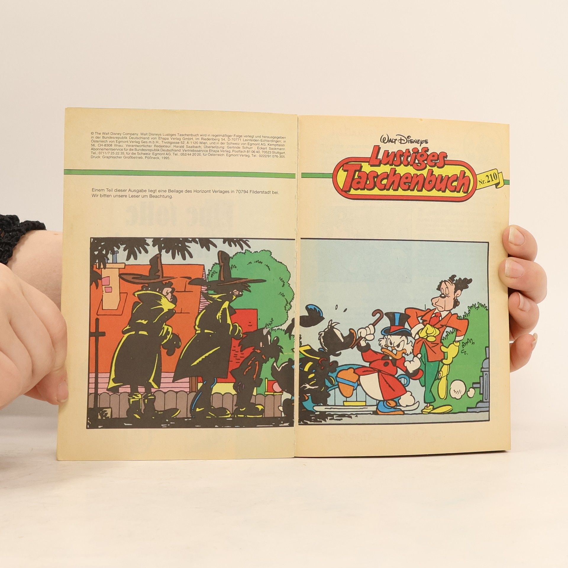 Walt Disney Lustiges Taschenbuch 210