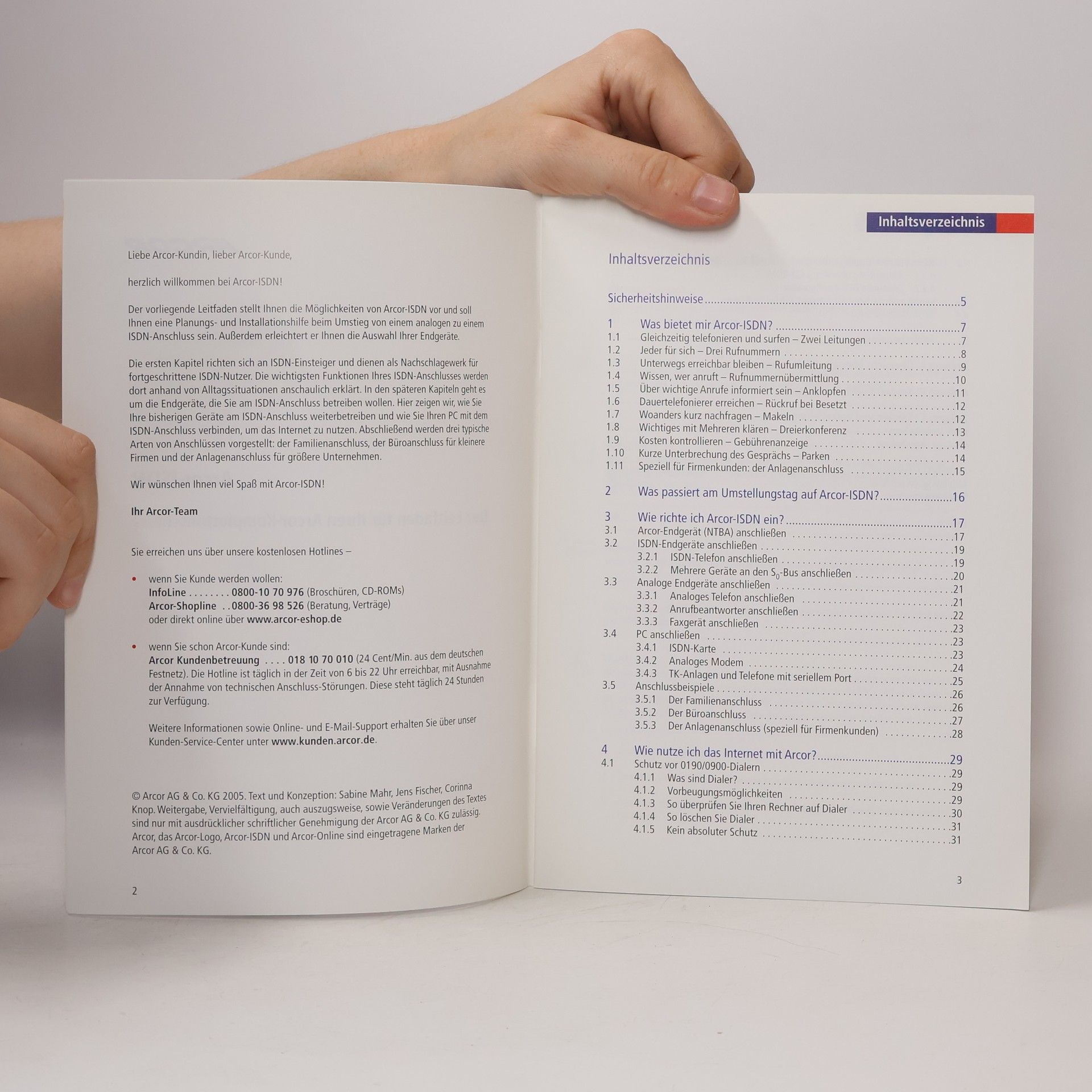 Autorenkollektiv Der Leitfaden für Ihren Arcor-Komplettanschluss