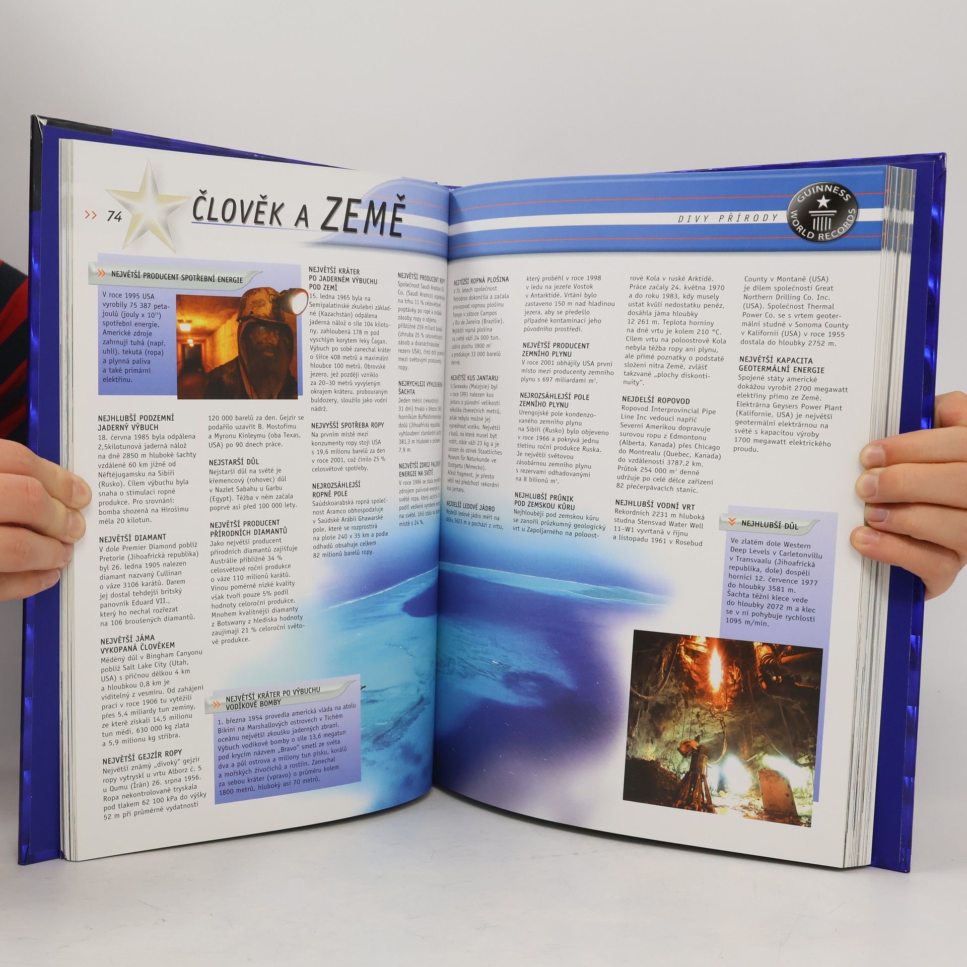 Jesika Schaft Guinness world records 2004. Guinnessovy světové rekordy 2004