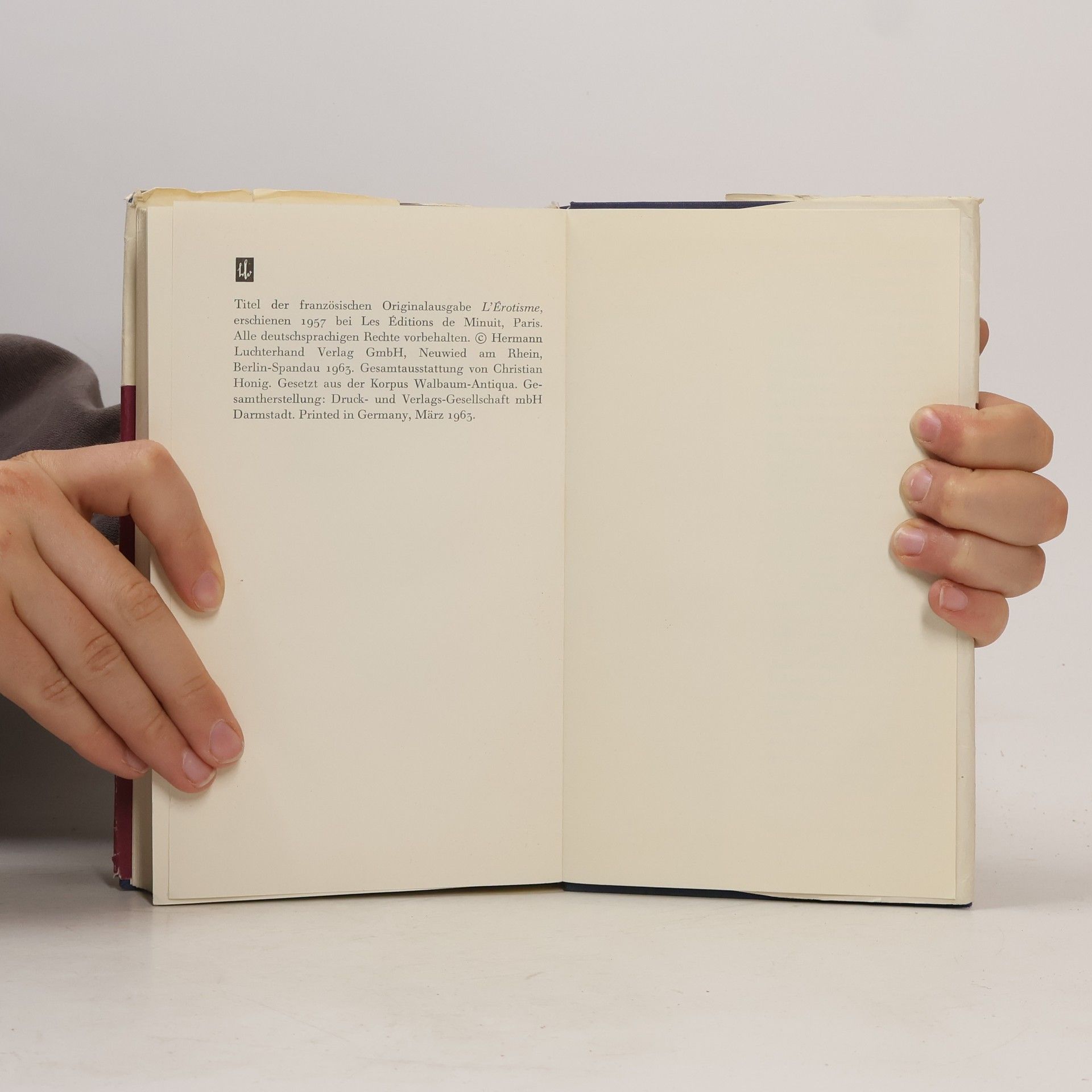 Georges Bataille  Der heilige Eros