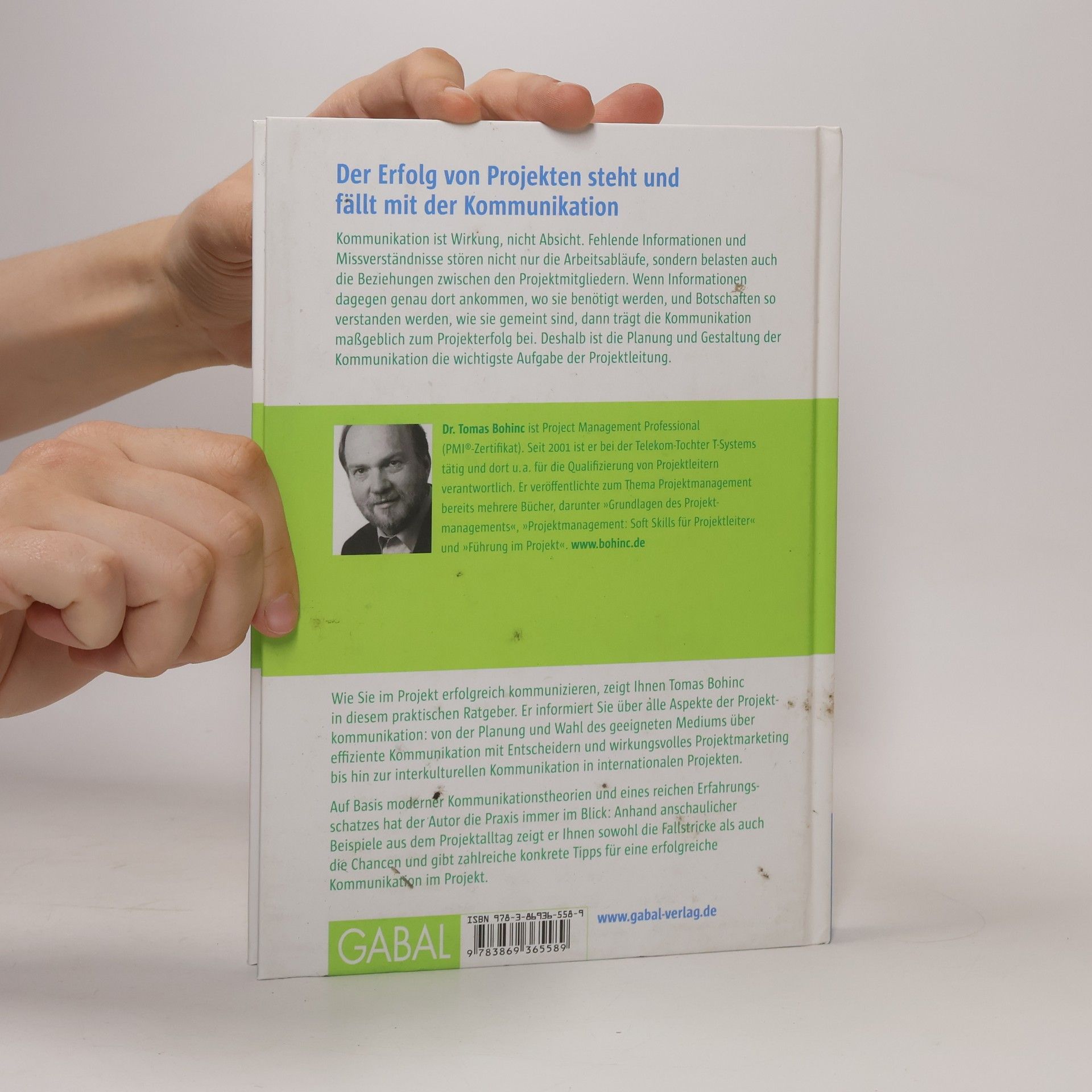 Tomas Bohinc Kommunikation im Projekt