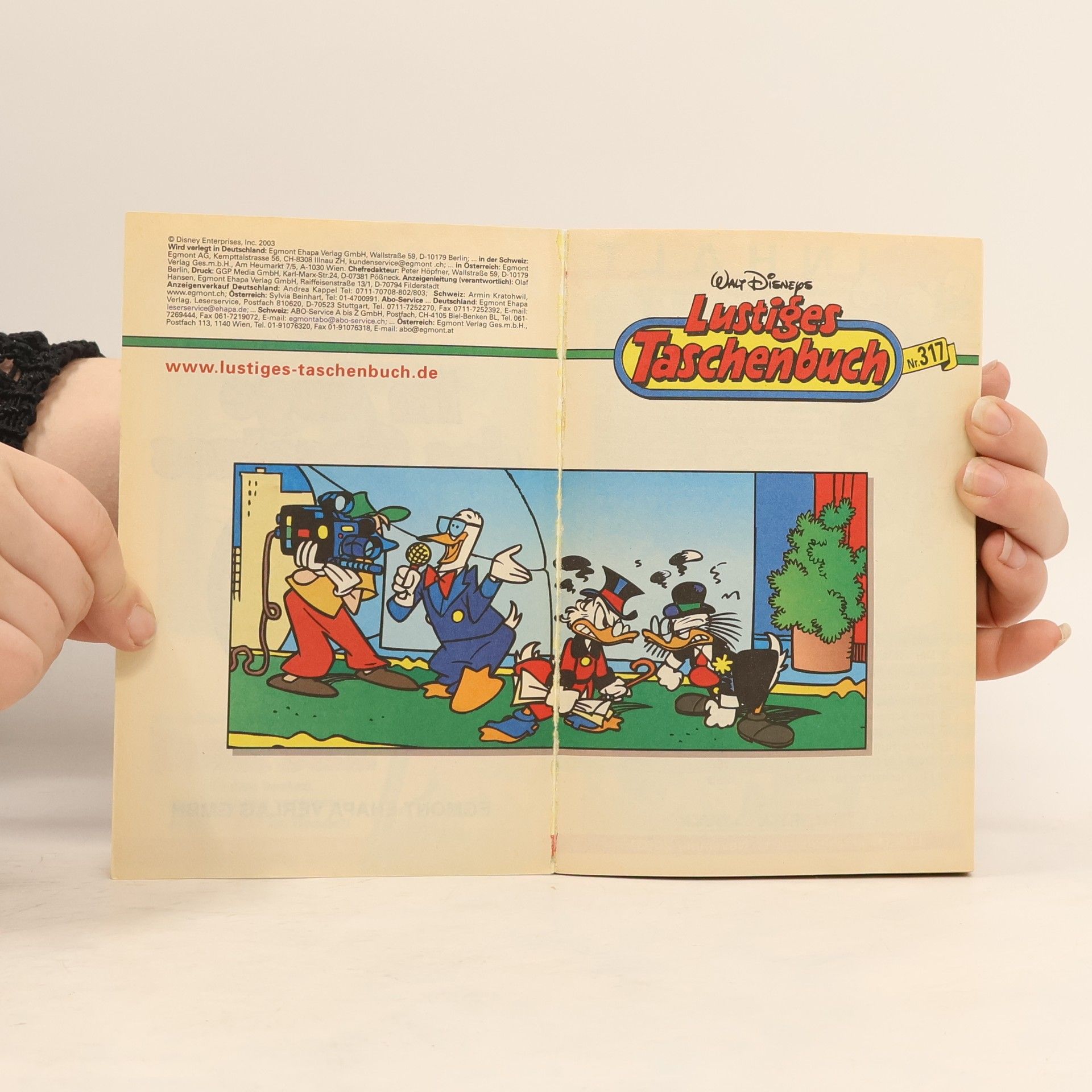 Walt Disney Lustiges Taschenbuch 317. Im Auge des Gesetzes
