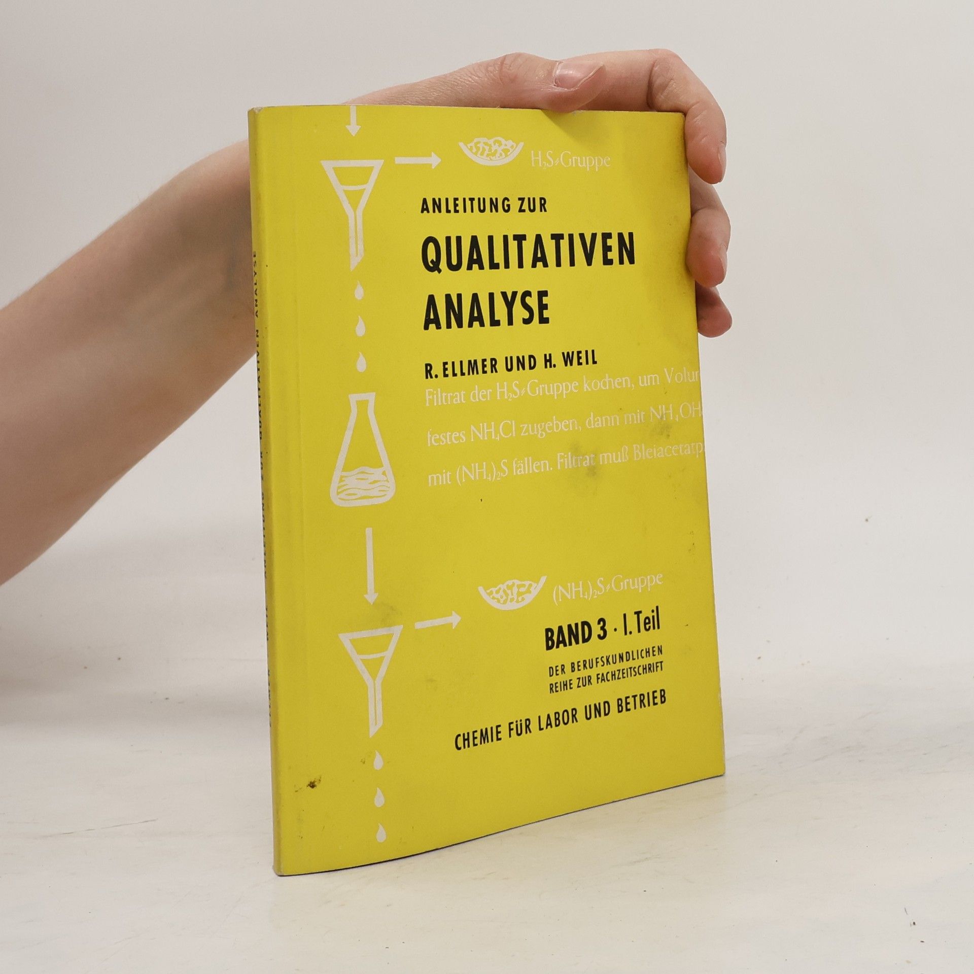 Hermann Weil Anleitung zur Qualitativen Analyse I