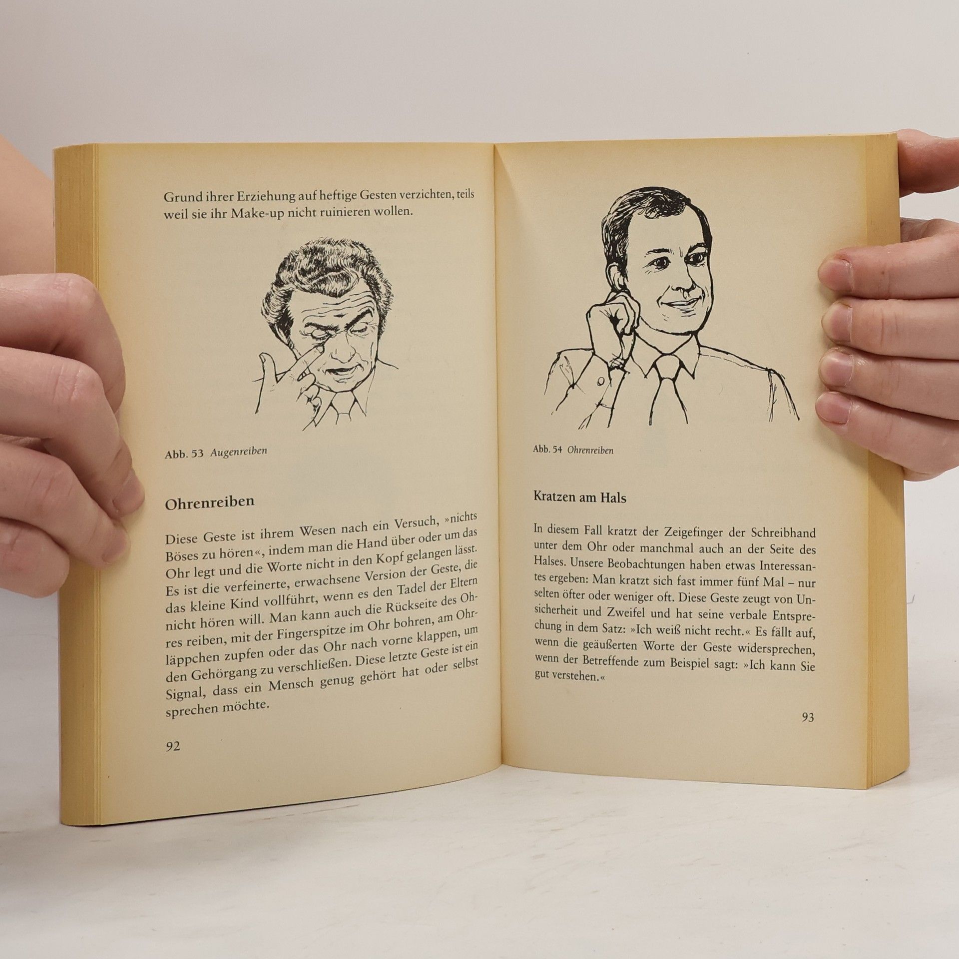 Allan Pease Der tote Fisch in der Hand