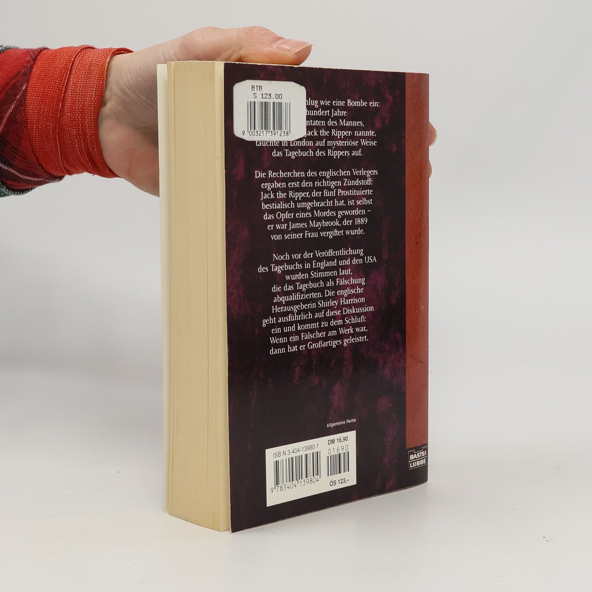 Shirley Harrison Das Tagebuch von Jack the Ripper