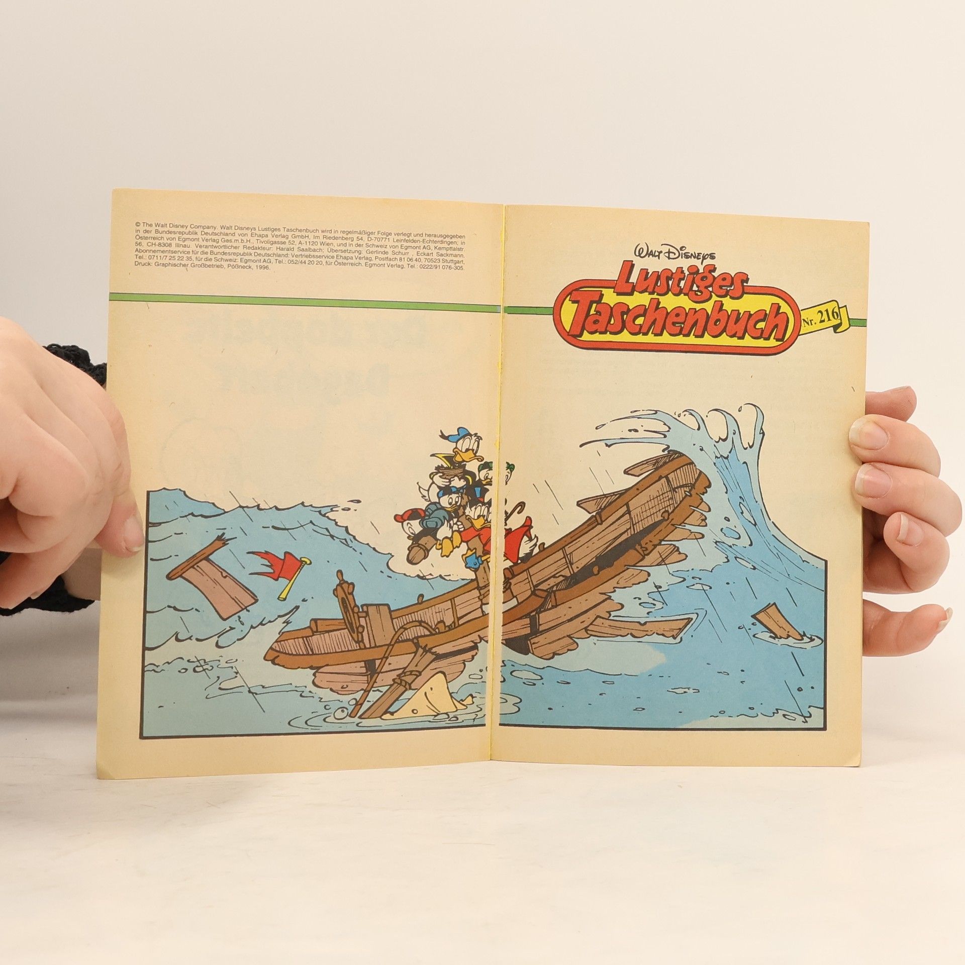 Kolektív autorov Lustiges Taschenbuch Nr.216