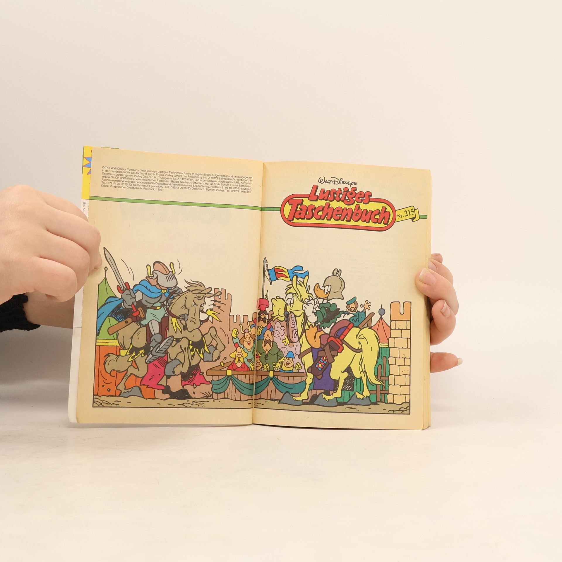 Walt Disney Lustiges Taschenbuch 215. Donleon der Schreckliche