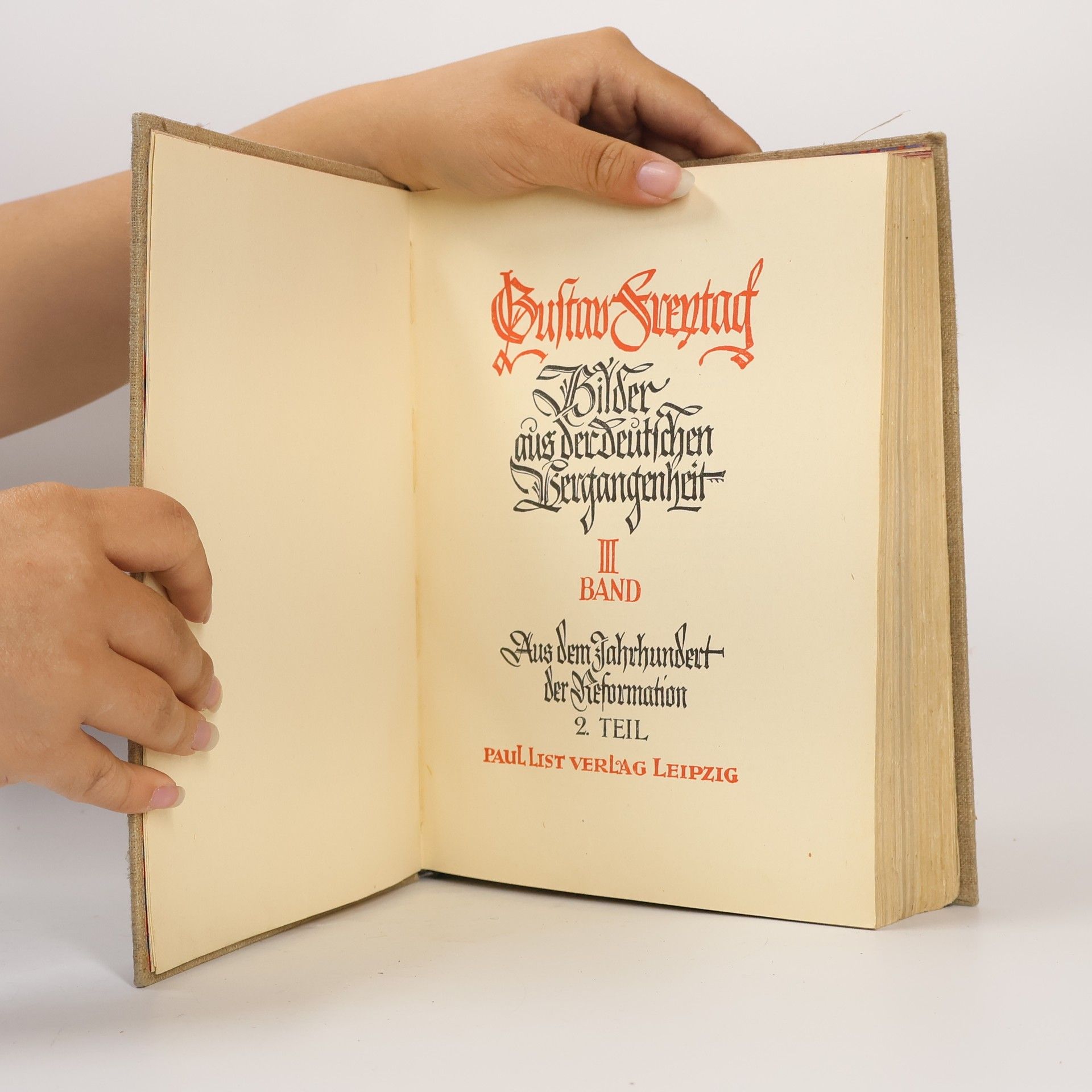 Gustav Freytag Bilder aus der deutschen Vergangenheit II