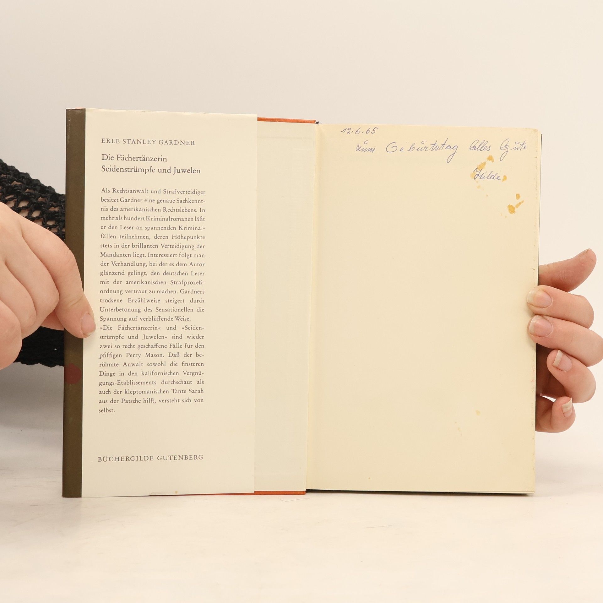 Erle Stanley Gardner Die Fächertänzerin