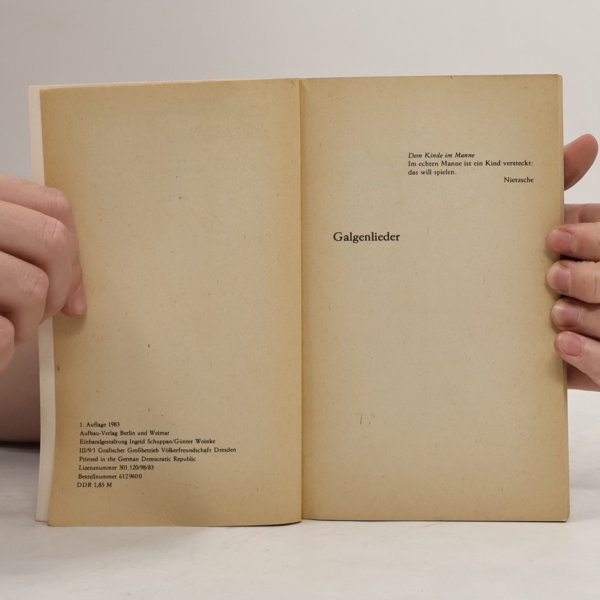 Christian Morgenstern Alle Galgenlieder