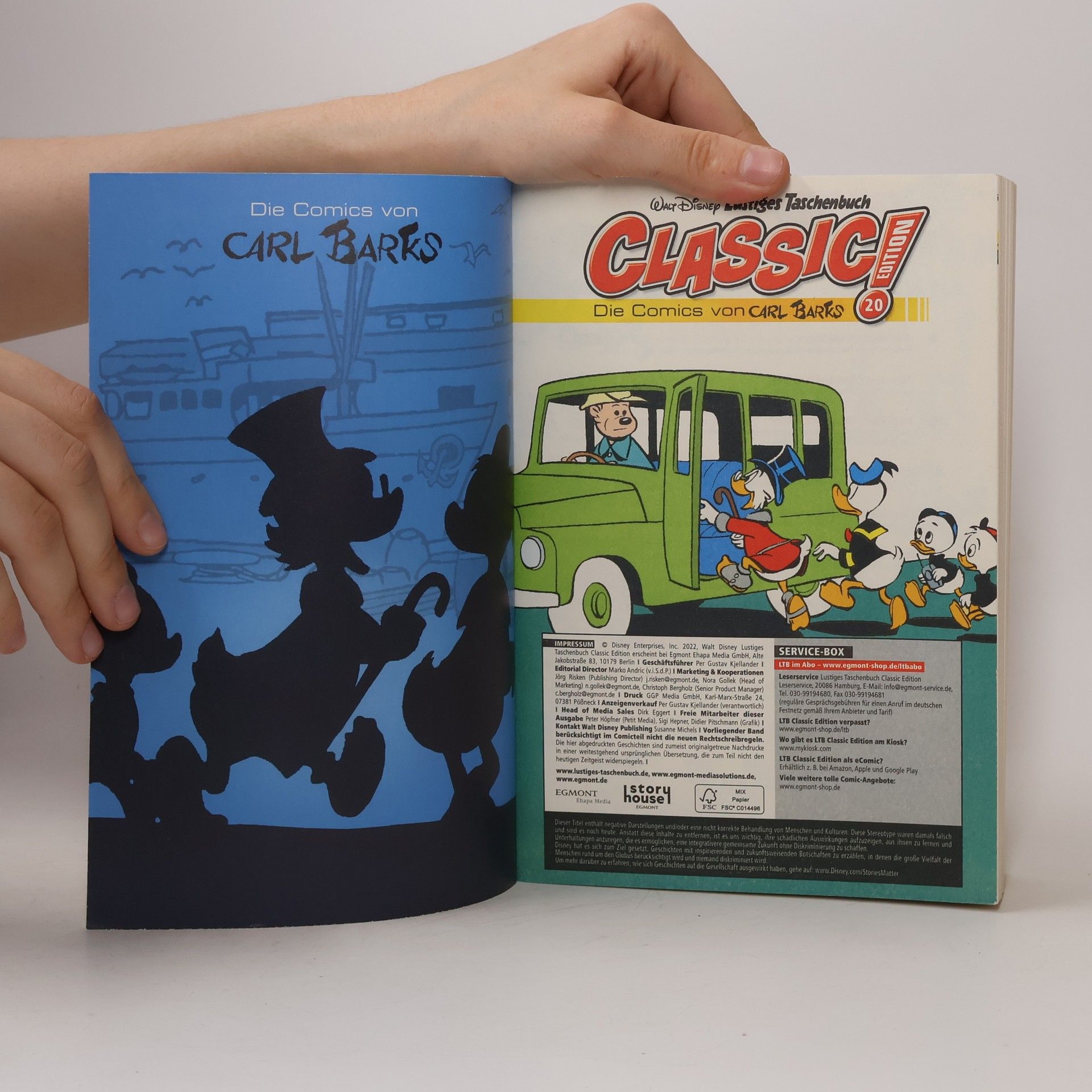 Walt Disney Lustiges Taschenbuch Classic Edition 20
