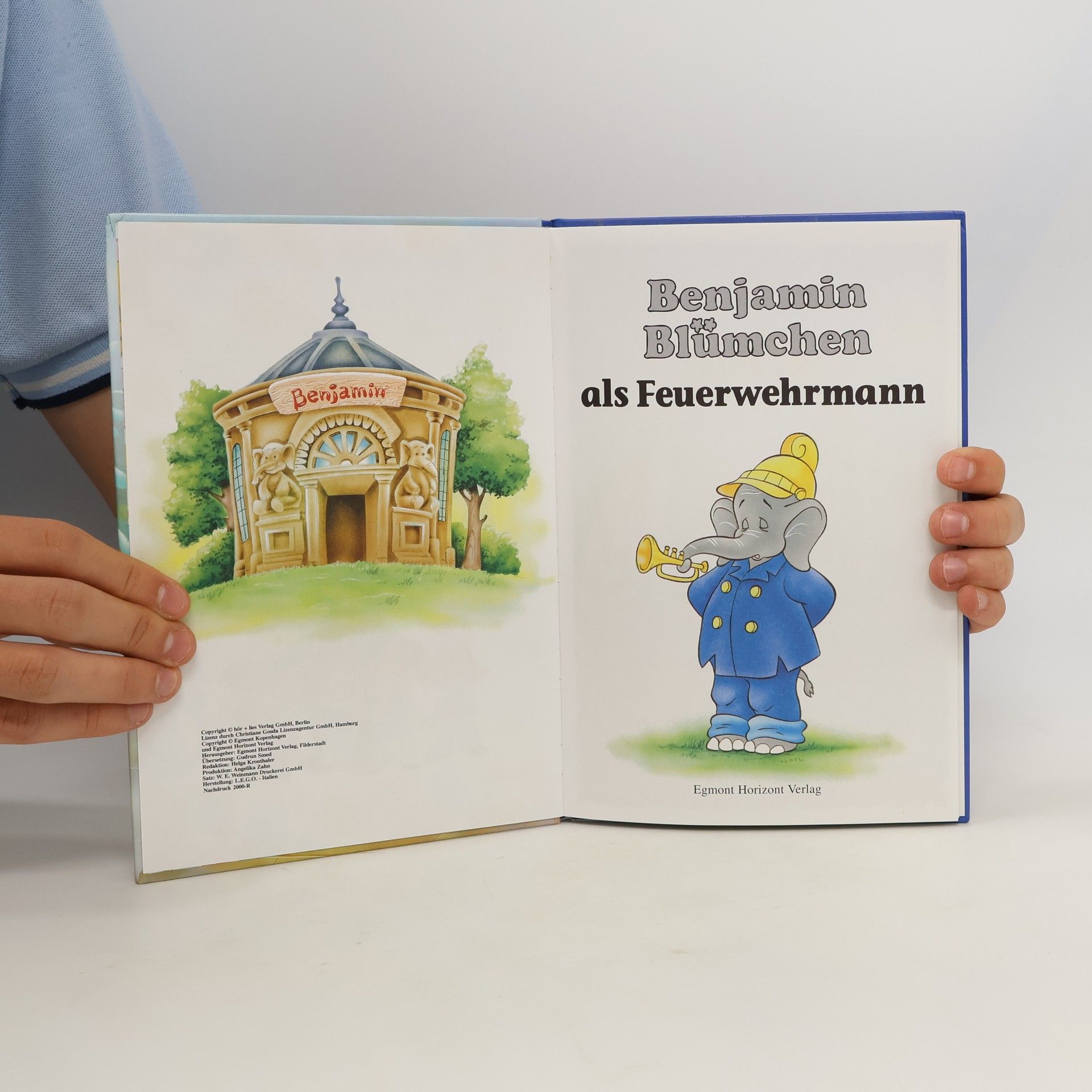 Autorenkollektiv Benjamin Blümchen - als Feuerwehrmann