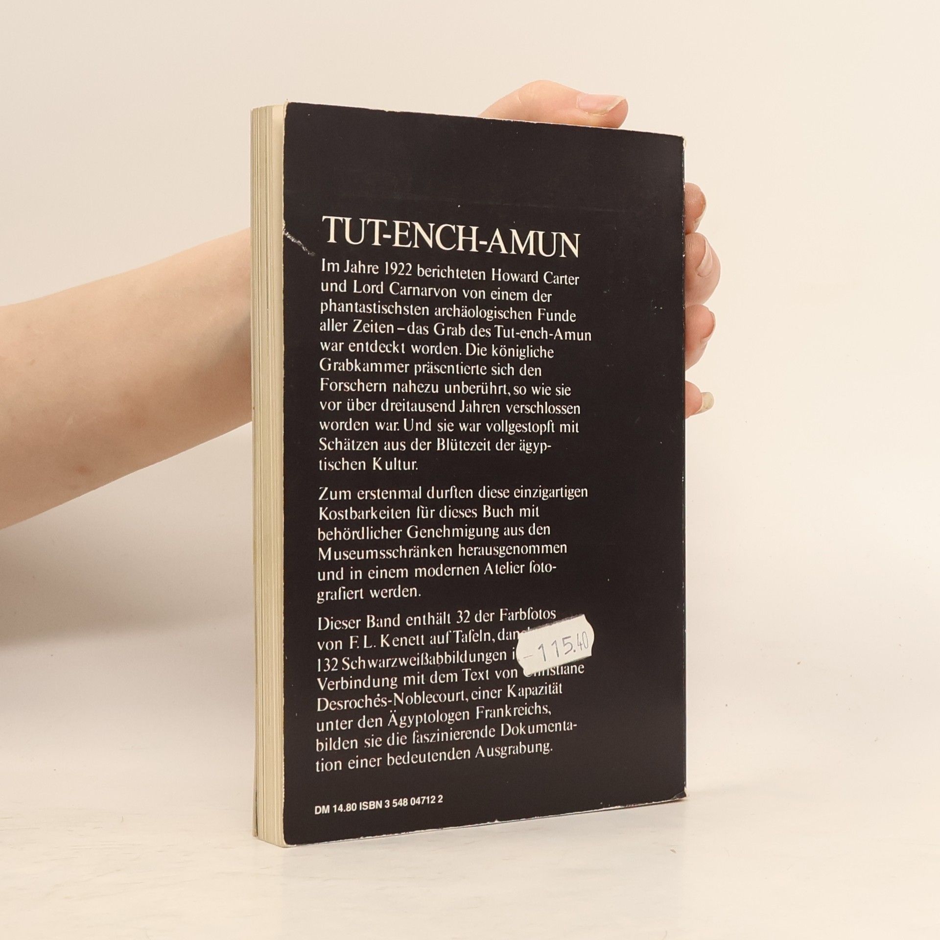 Christiane Desroches-Noblecourt Tut-ench-Amun