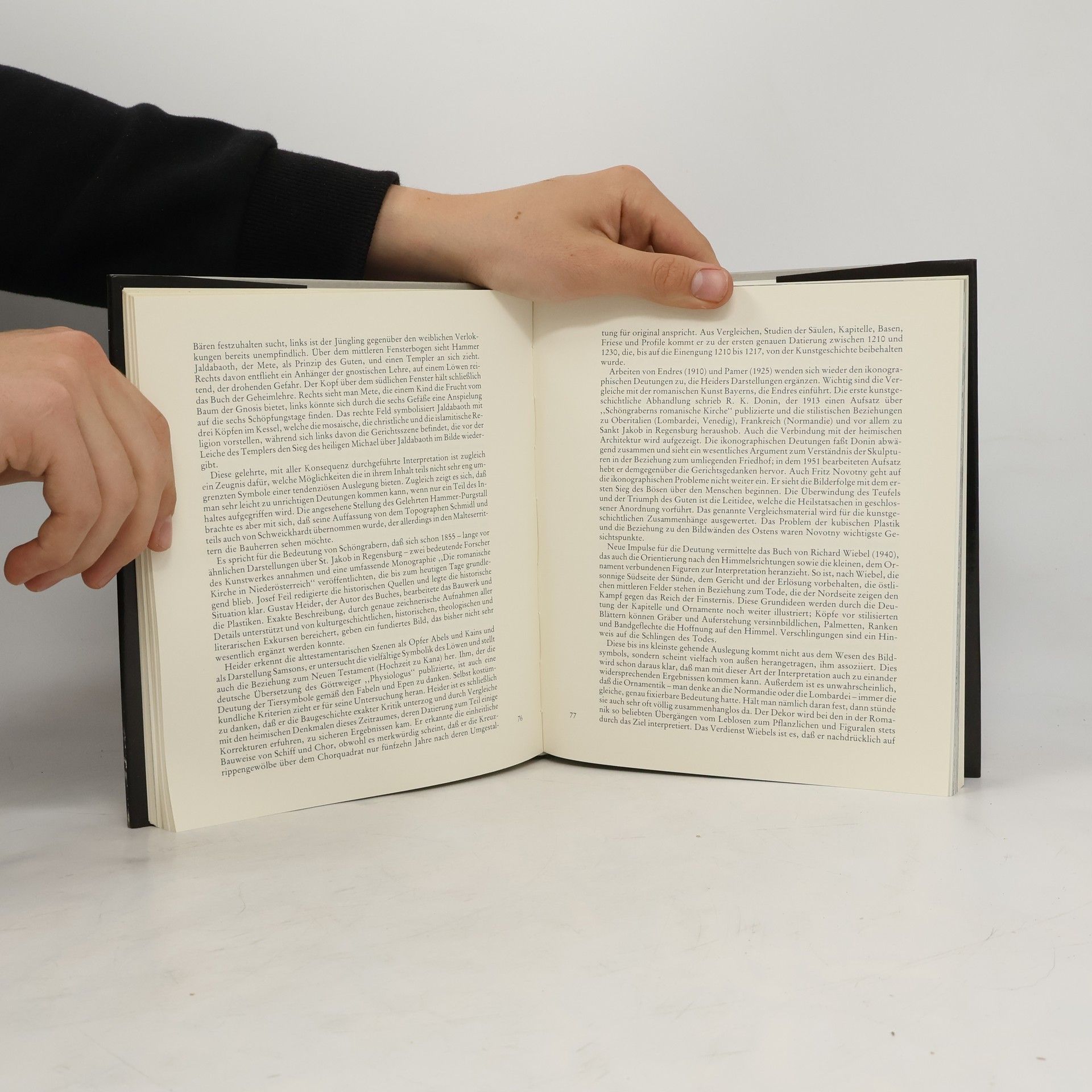 Rupert Feuchtmüller Schöngrabern, die steinerne Bibel