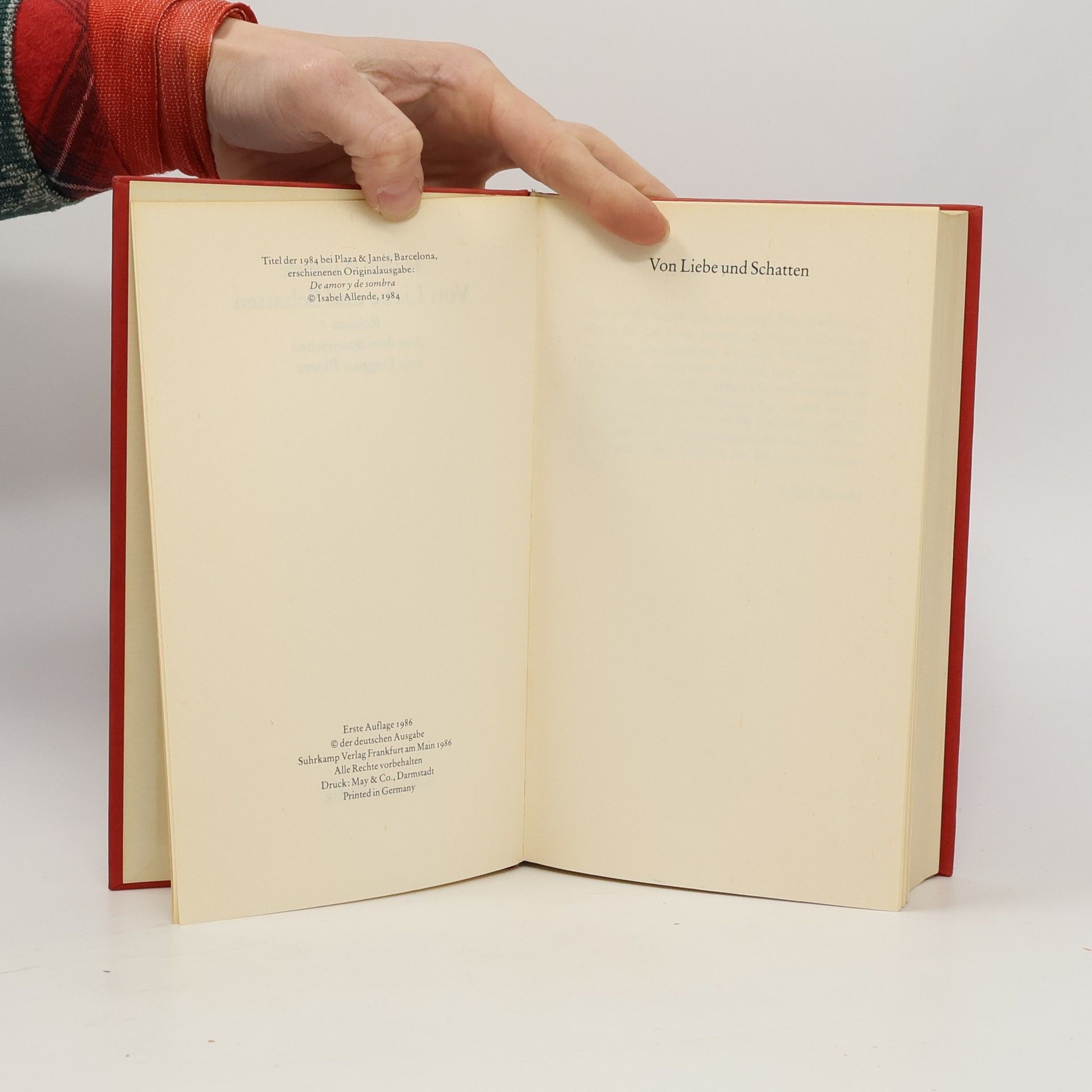 Isabel Allende Von Liebe und Schatten