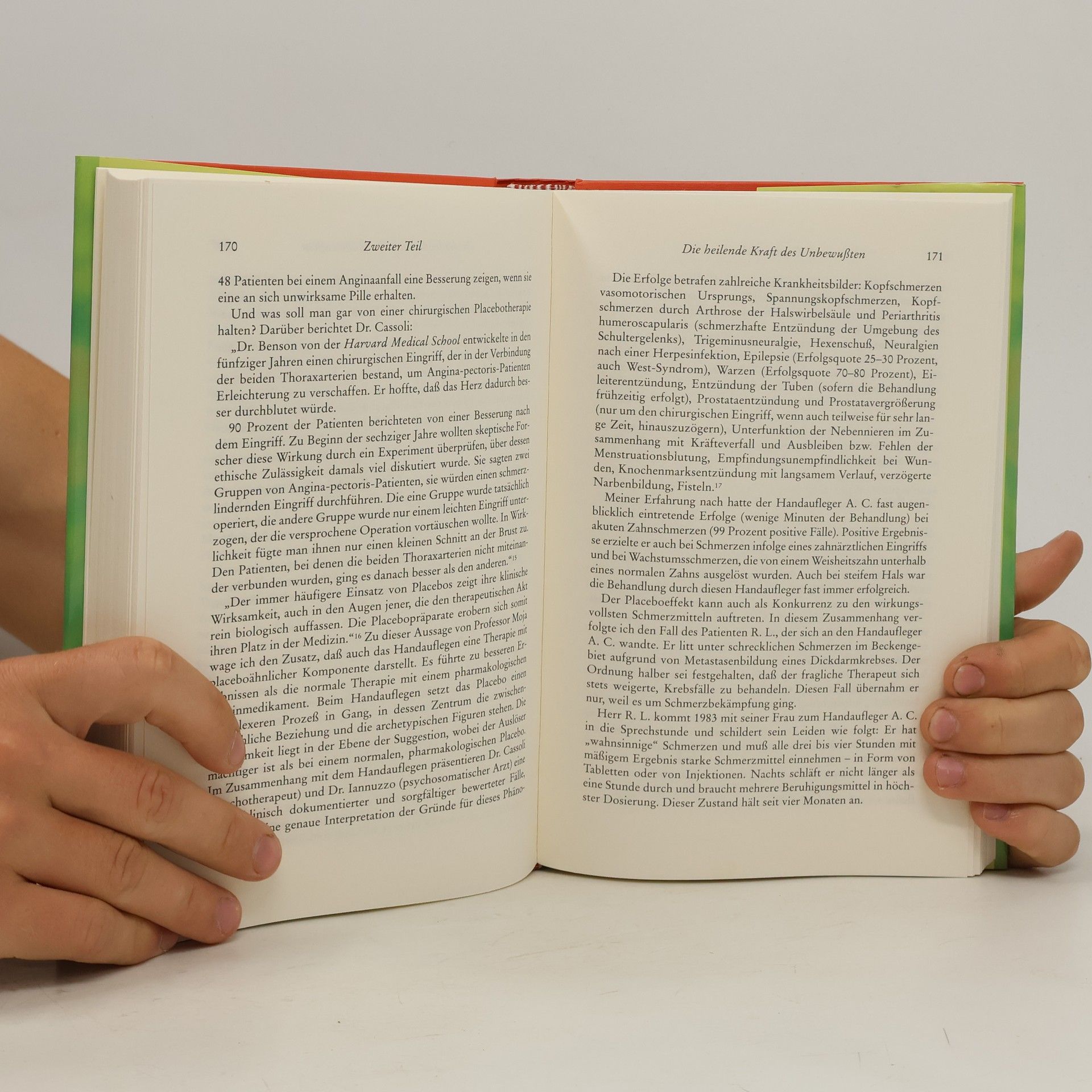 Armando Pavese Heilen durch Handauflegen