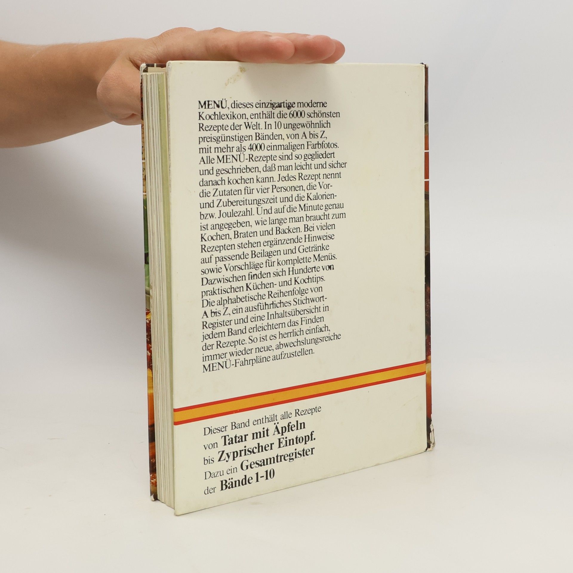 Autorenkollektiv Menu. Das große moderne Kochlexikon 10