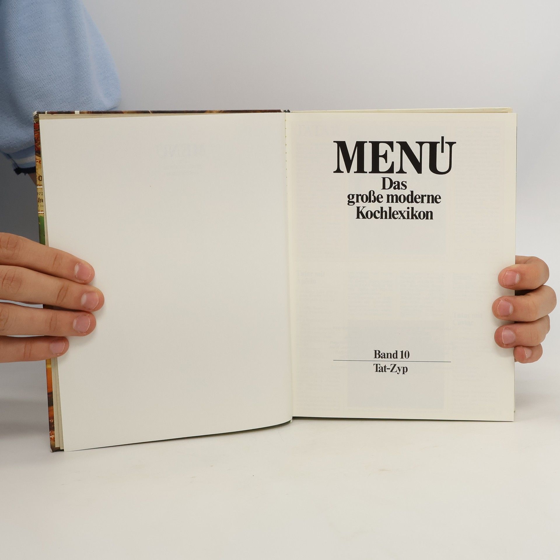 Autorenkollektiv Menu. Das große moderne Kochlexikon 10