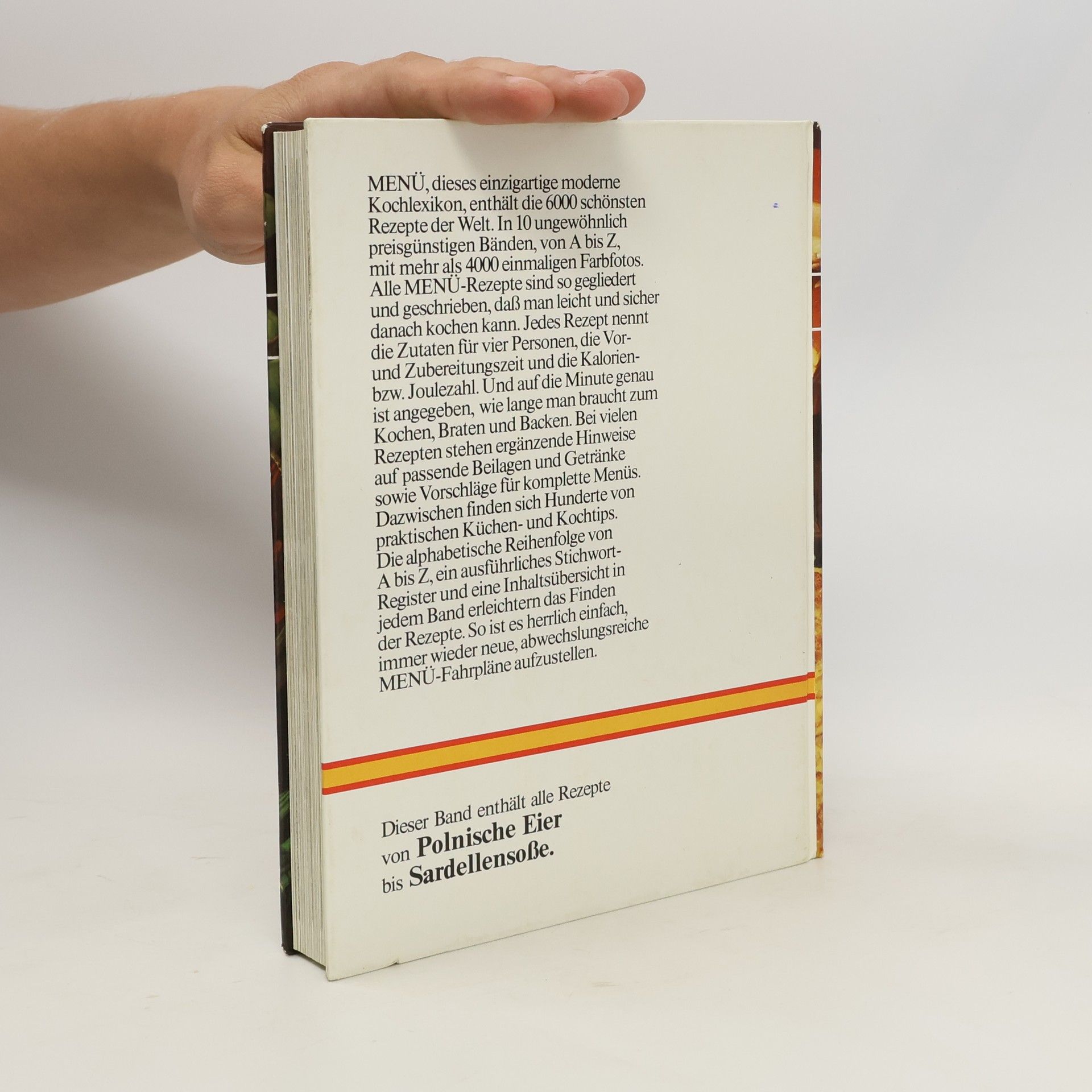 Various authors Menü. Das große moderne Kochlexikon 8