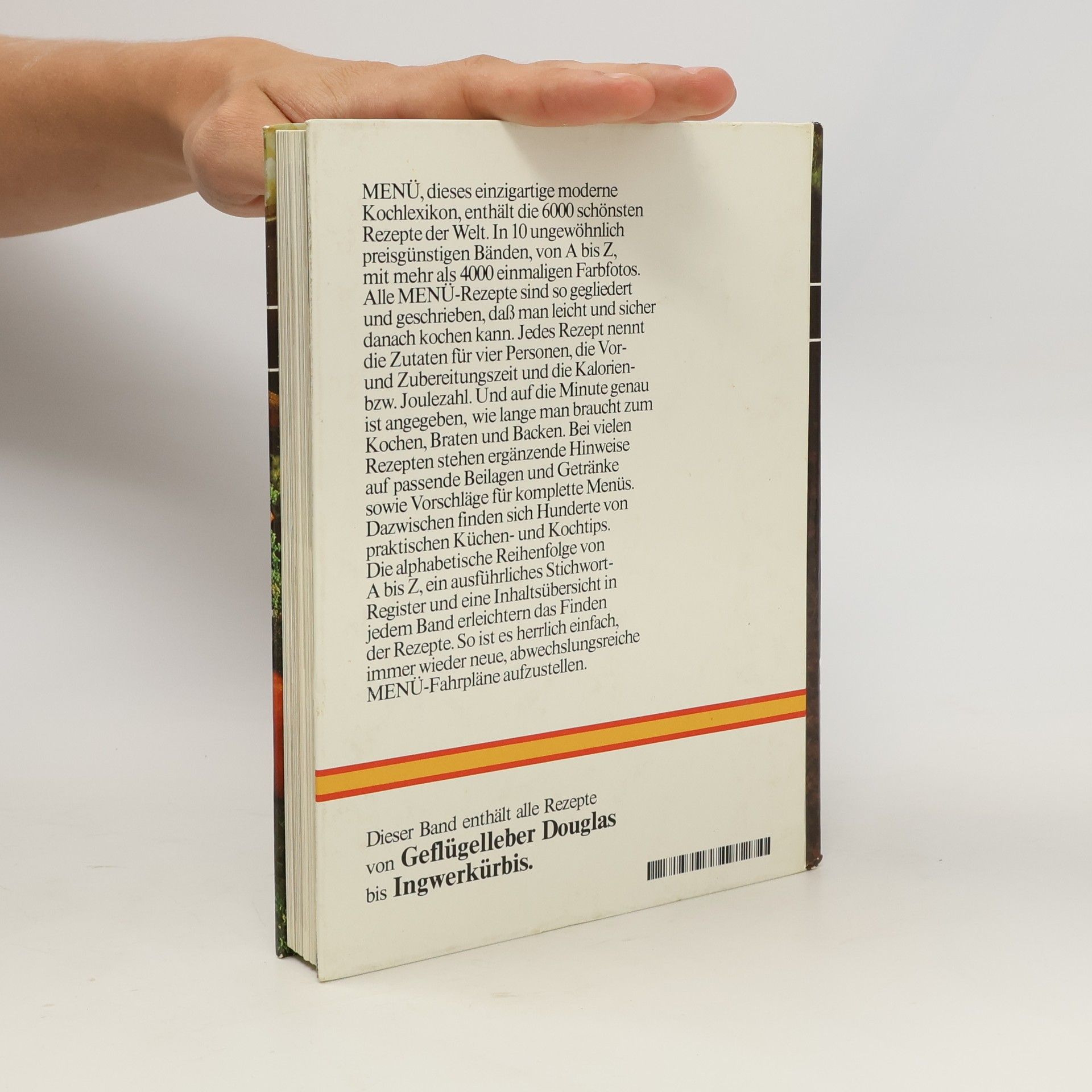 Various authors Menu. Das große moderne Kochlexikon 4. Gef-Ing