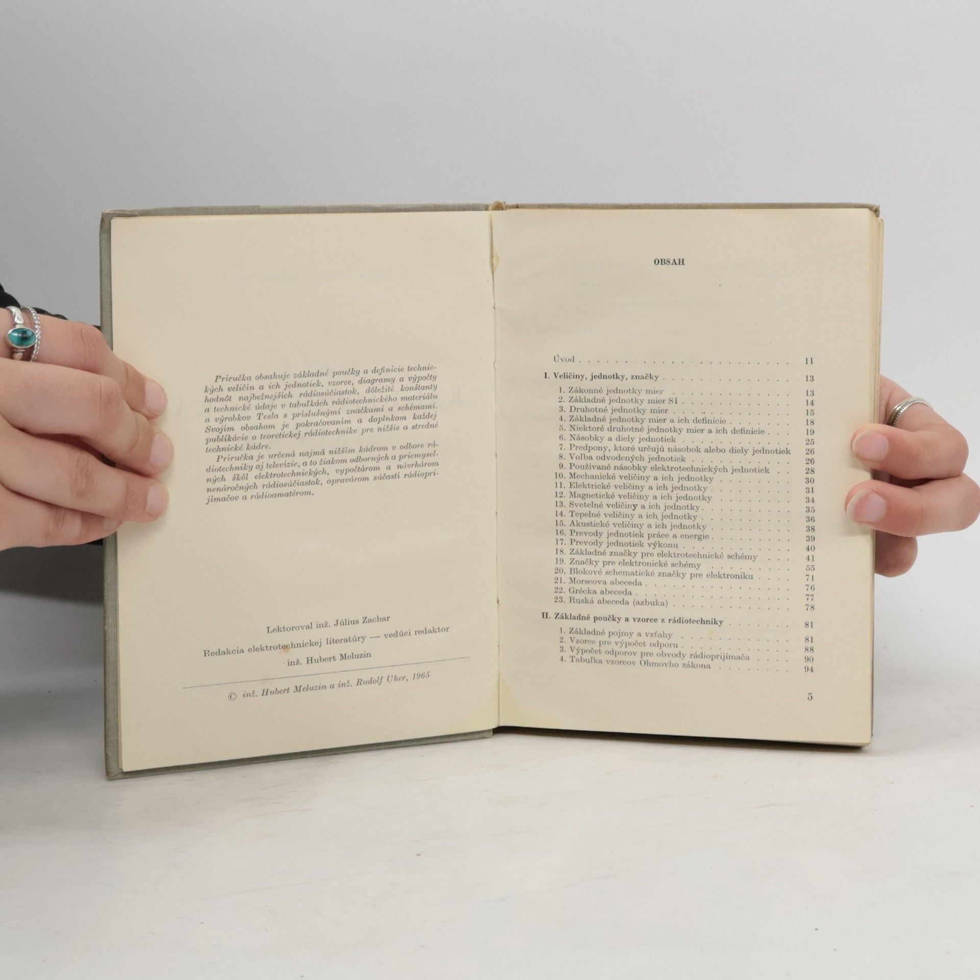 Hubert Meluzin Malá rádiotechnická príručka