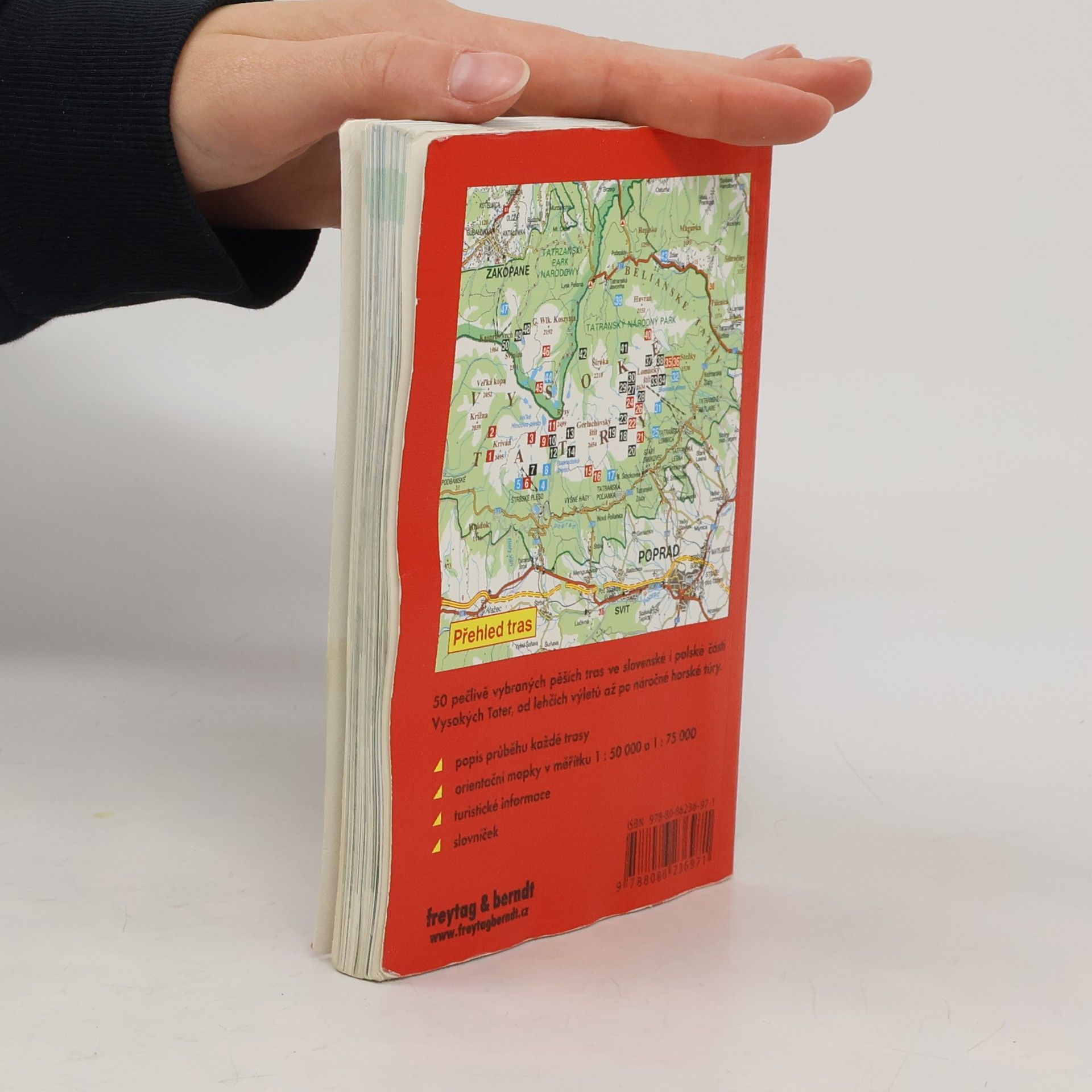 Stanislav Samuhel Vysoké Tatry : 50 vybraných turistických tras ve Vysokých Tatrách