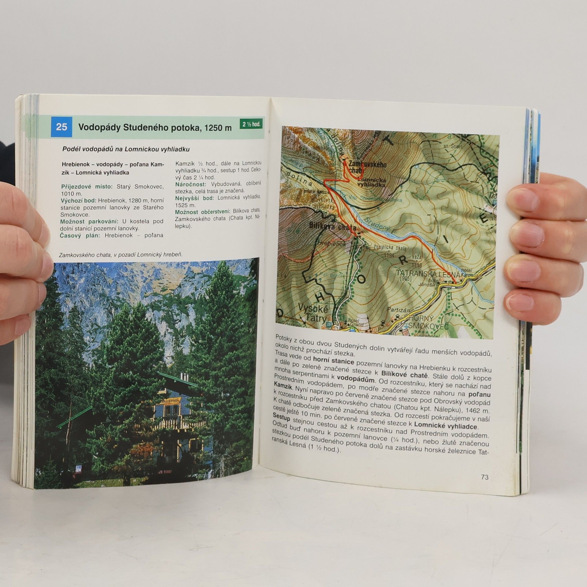 Stanislav Samuhel Vysoké Tatry : 50 vybraných turistických tras ve Vysokých Tatrách