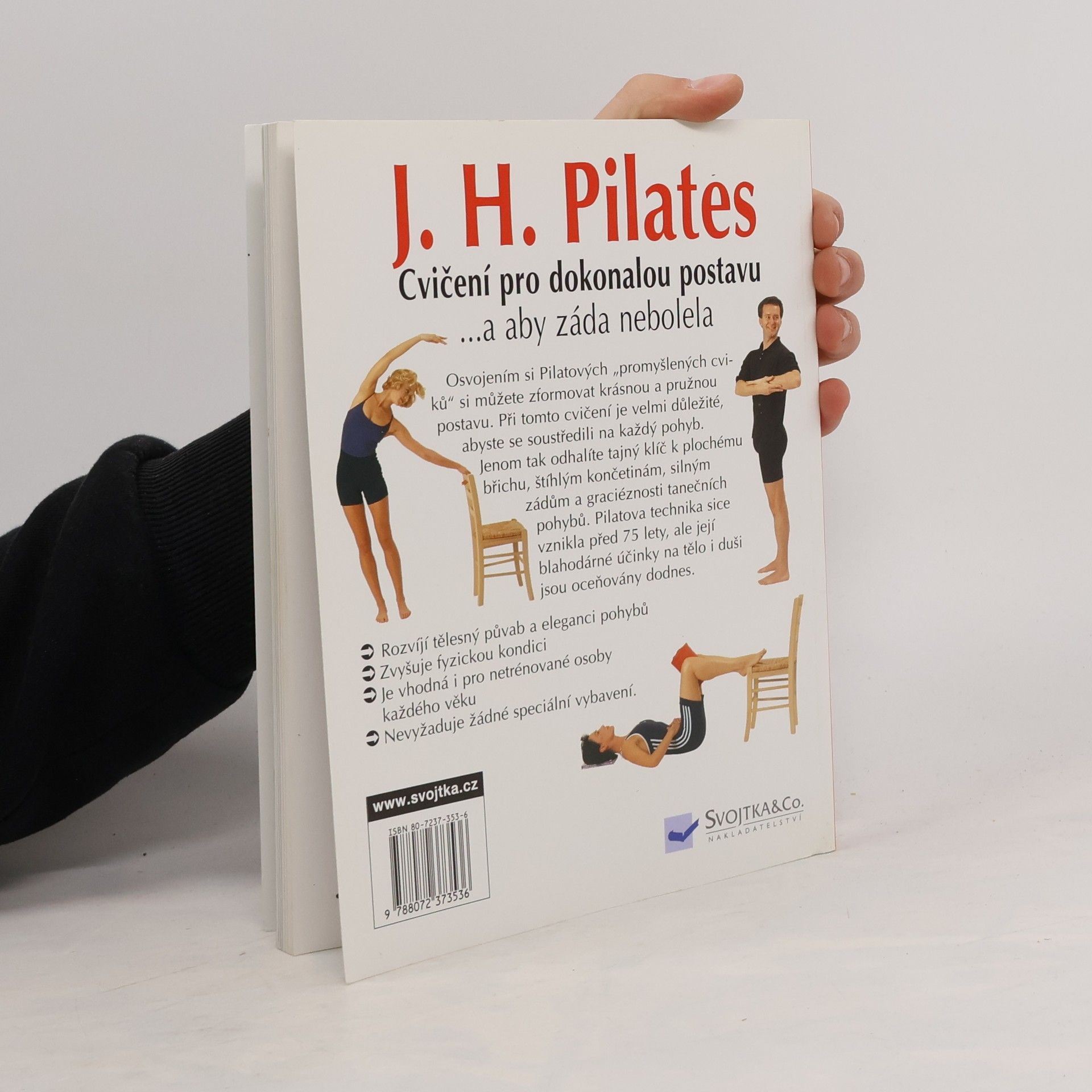 Anna Selby J.H. Pilates - cvičení pro dokonalou postavu ...a aby záda nebolela