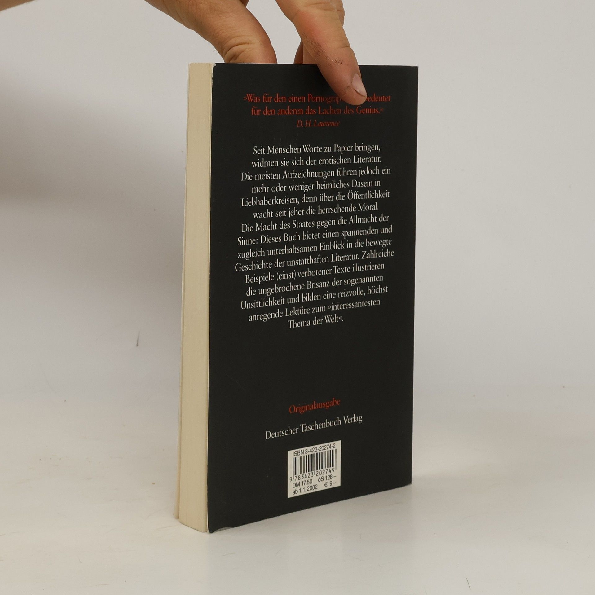 Max Christian Graeff Der verbotene Eros