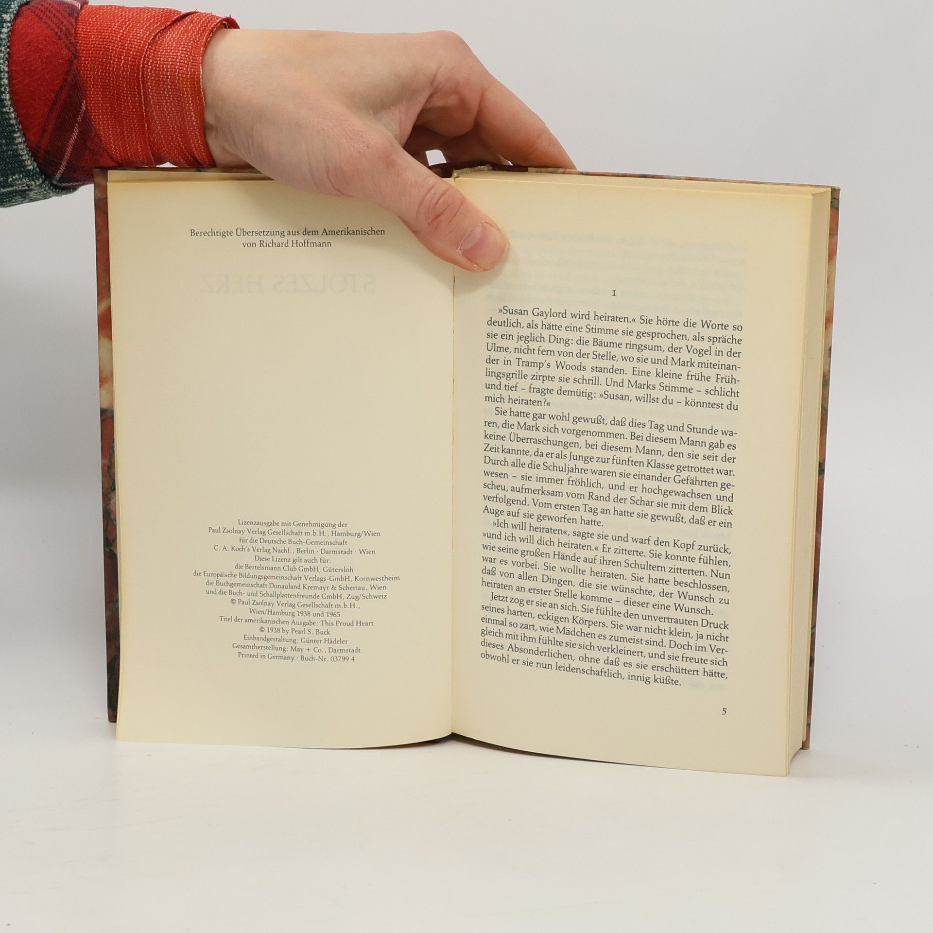Pearl S. Buck Stolzes Herz