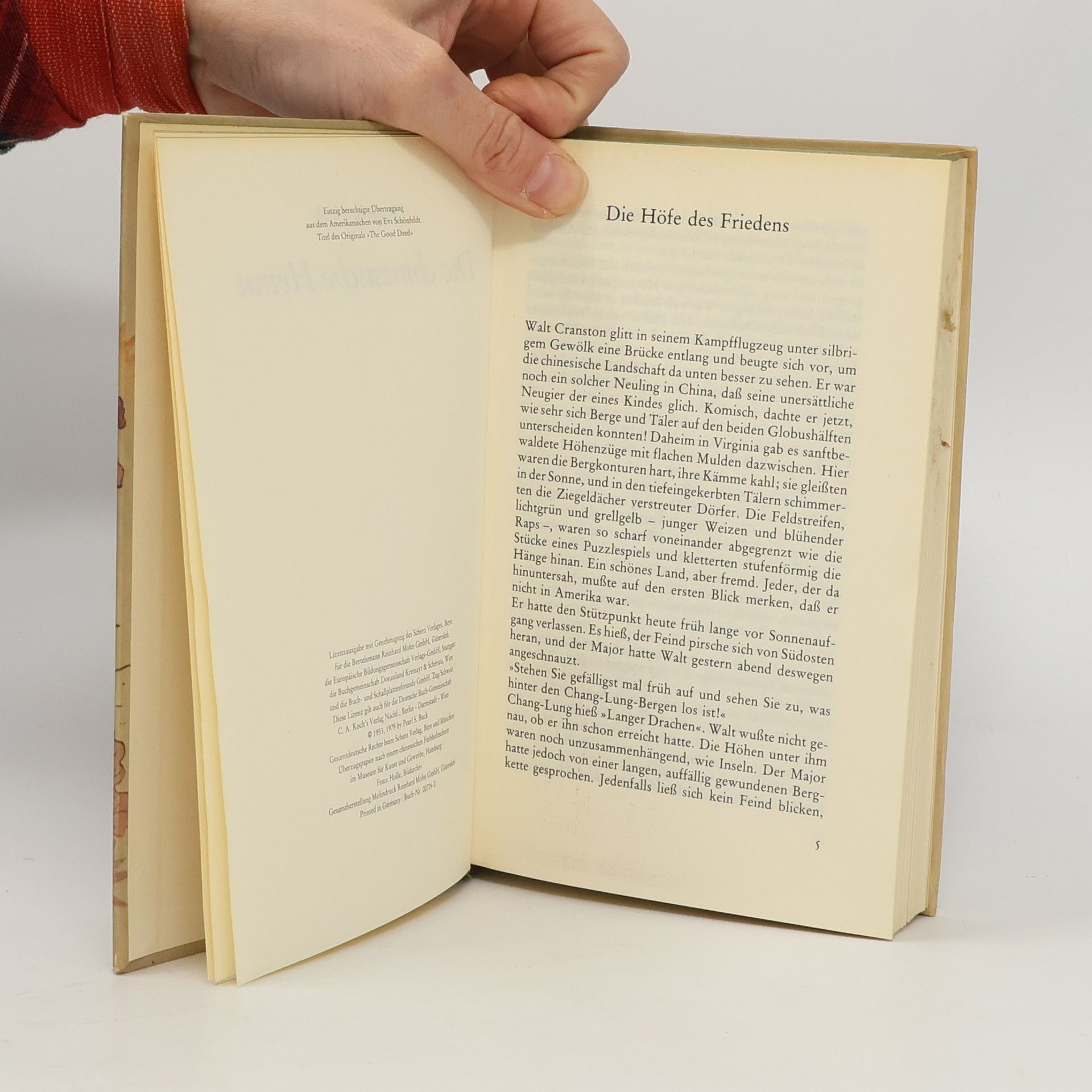 Pearl S. Buck Die chinesische Heirat
