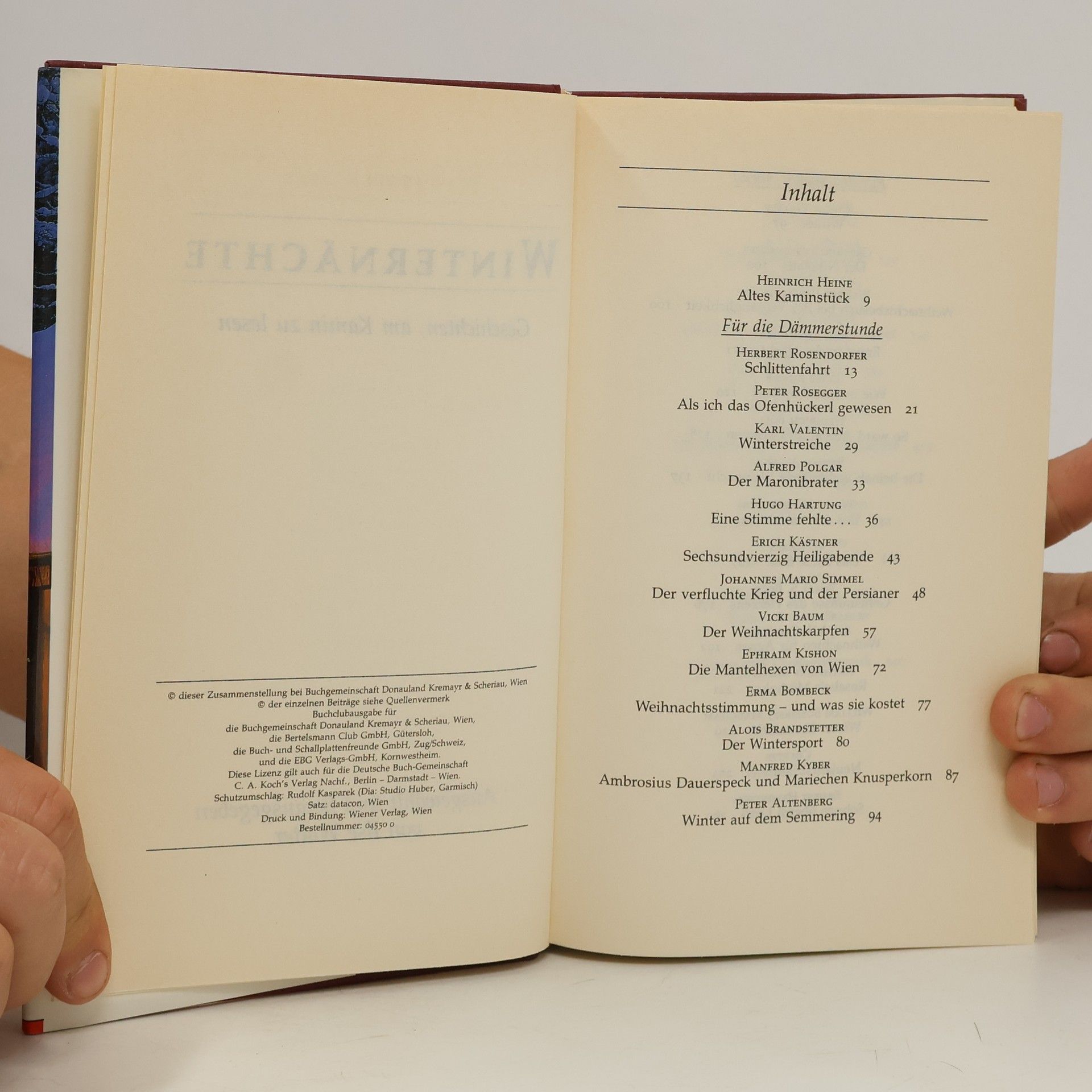 Ilse Walter Winternächte: Geschichten, am Kamin zu lesen