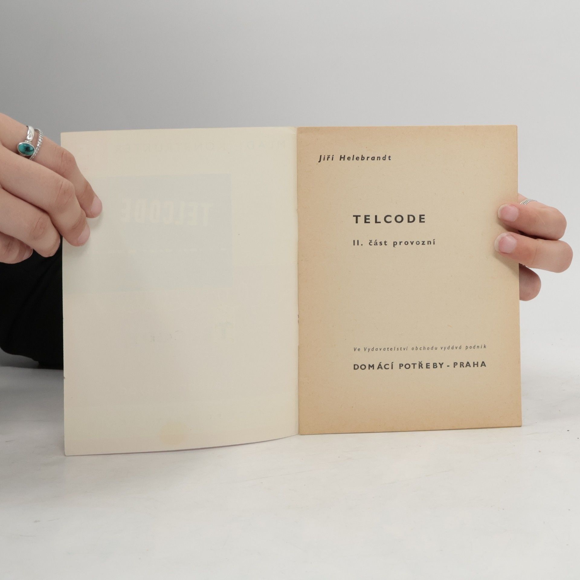 Helebrandt Jiří Mladý konstruktér 15. Telcode II. část