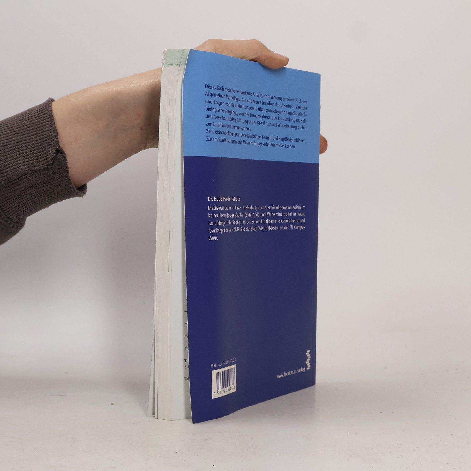 Isabel Haider-Strutz Lehrbuch der allgemeinen Pathologie