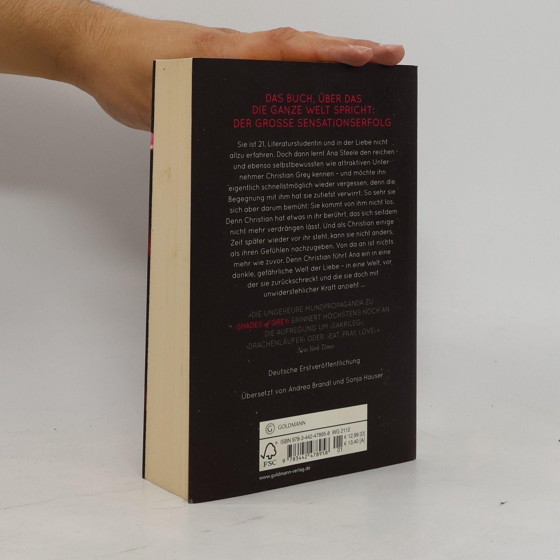 E. L. James Shades of Grey. Geheimes Verlangen