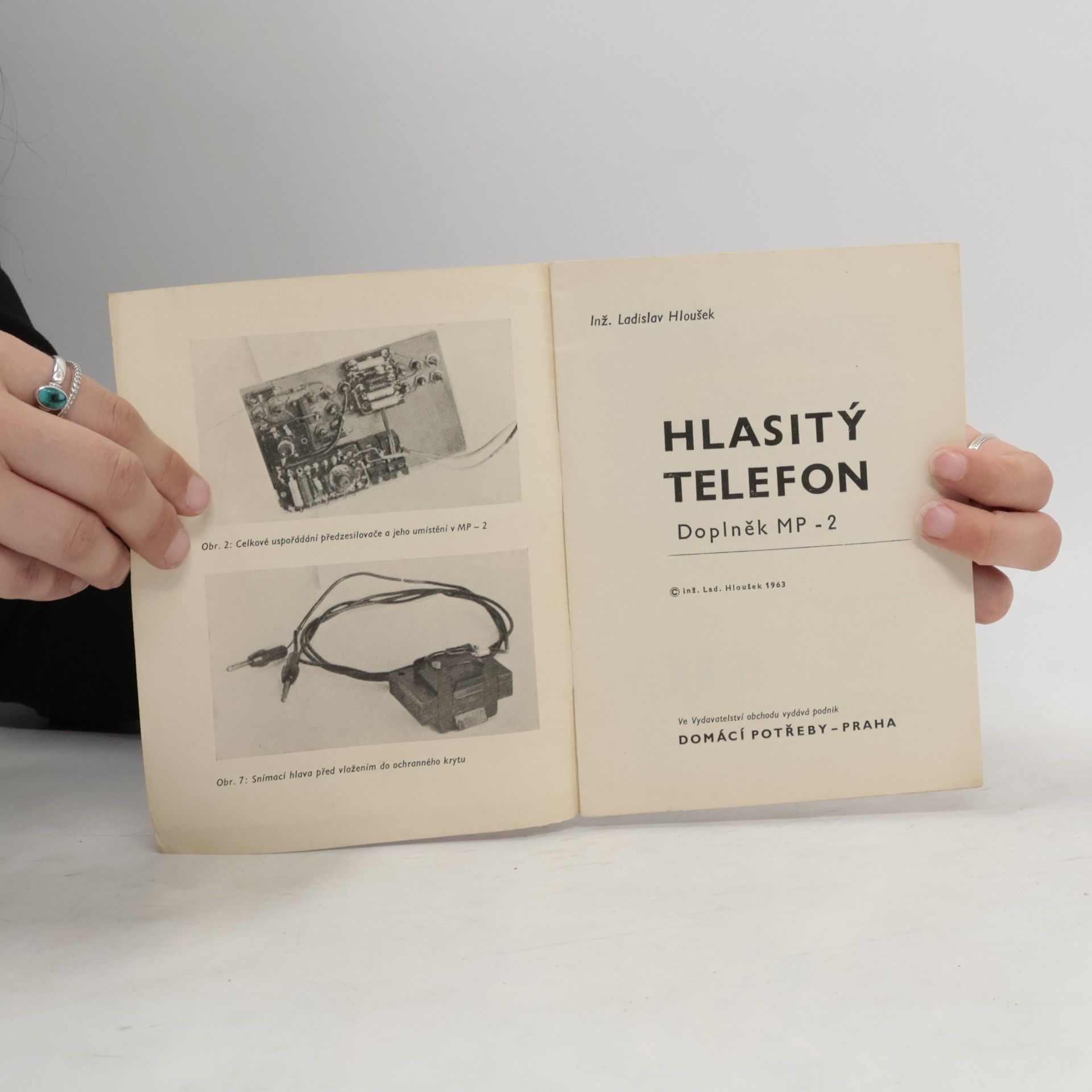 Ladislav Hloušek Hlasitý telefon. Doplněk MP-2