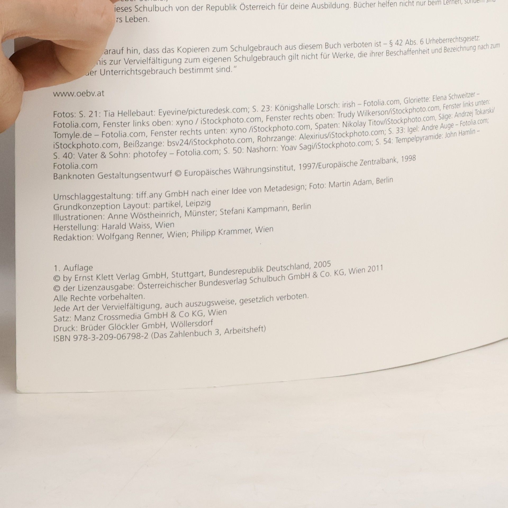 Autorenkollektiv Das Zahlenbuch 3