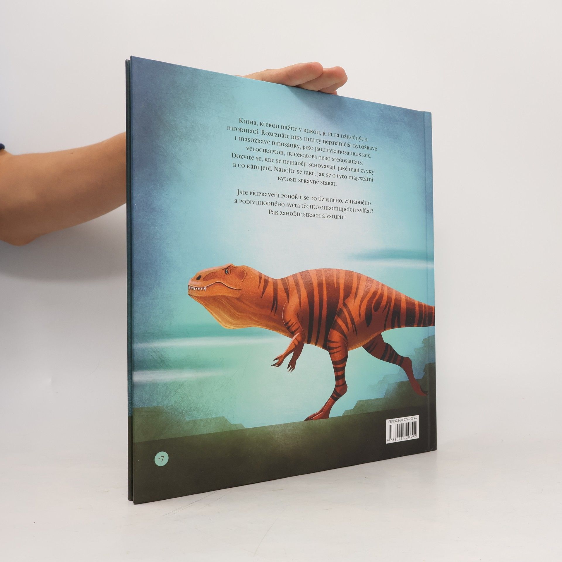 Federica Magrin Kniha plná dinosaurů : příručka zkušeného chovatele