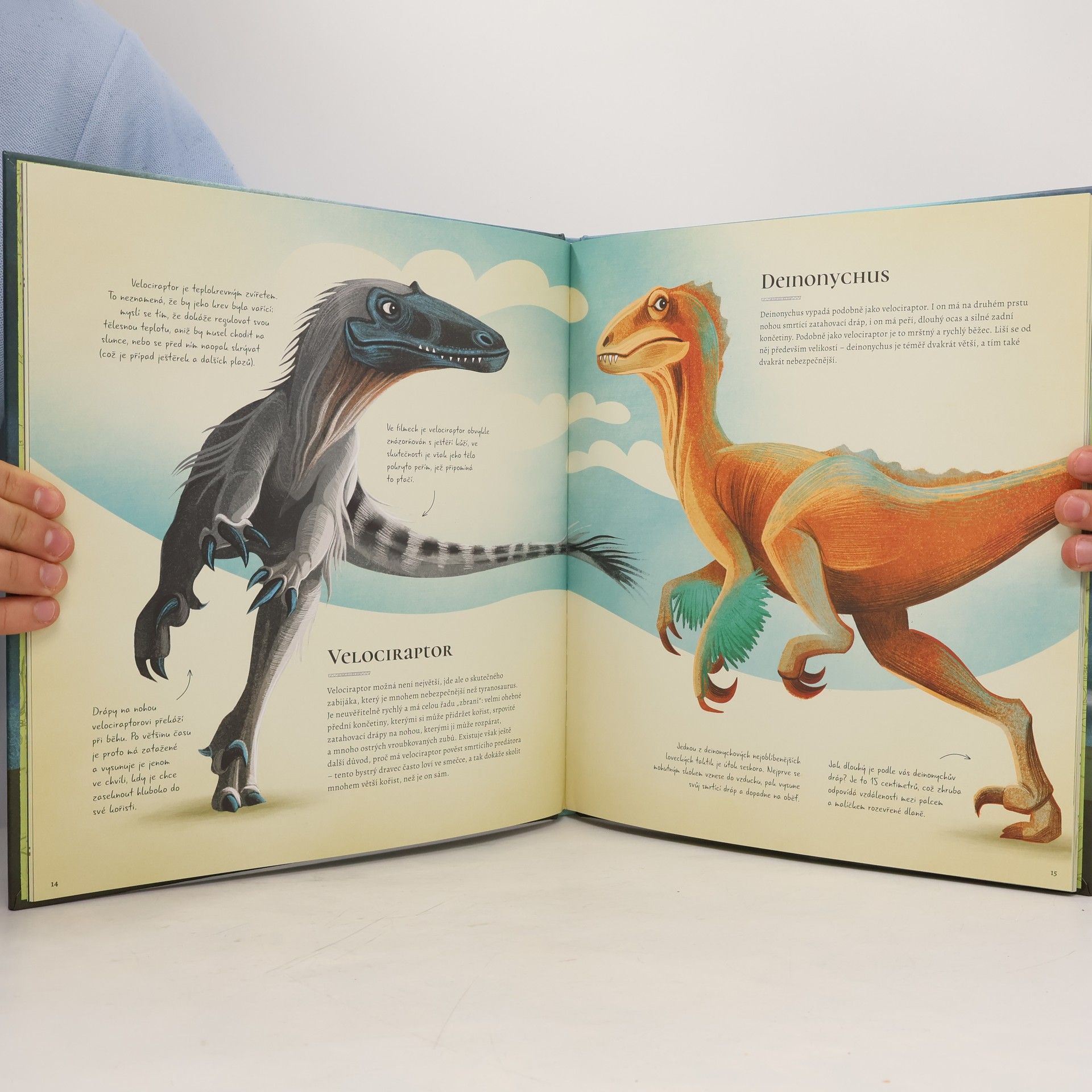 Federica Magrin Kniha plná dinosaurů : příručka zkušeného chovatele