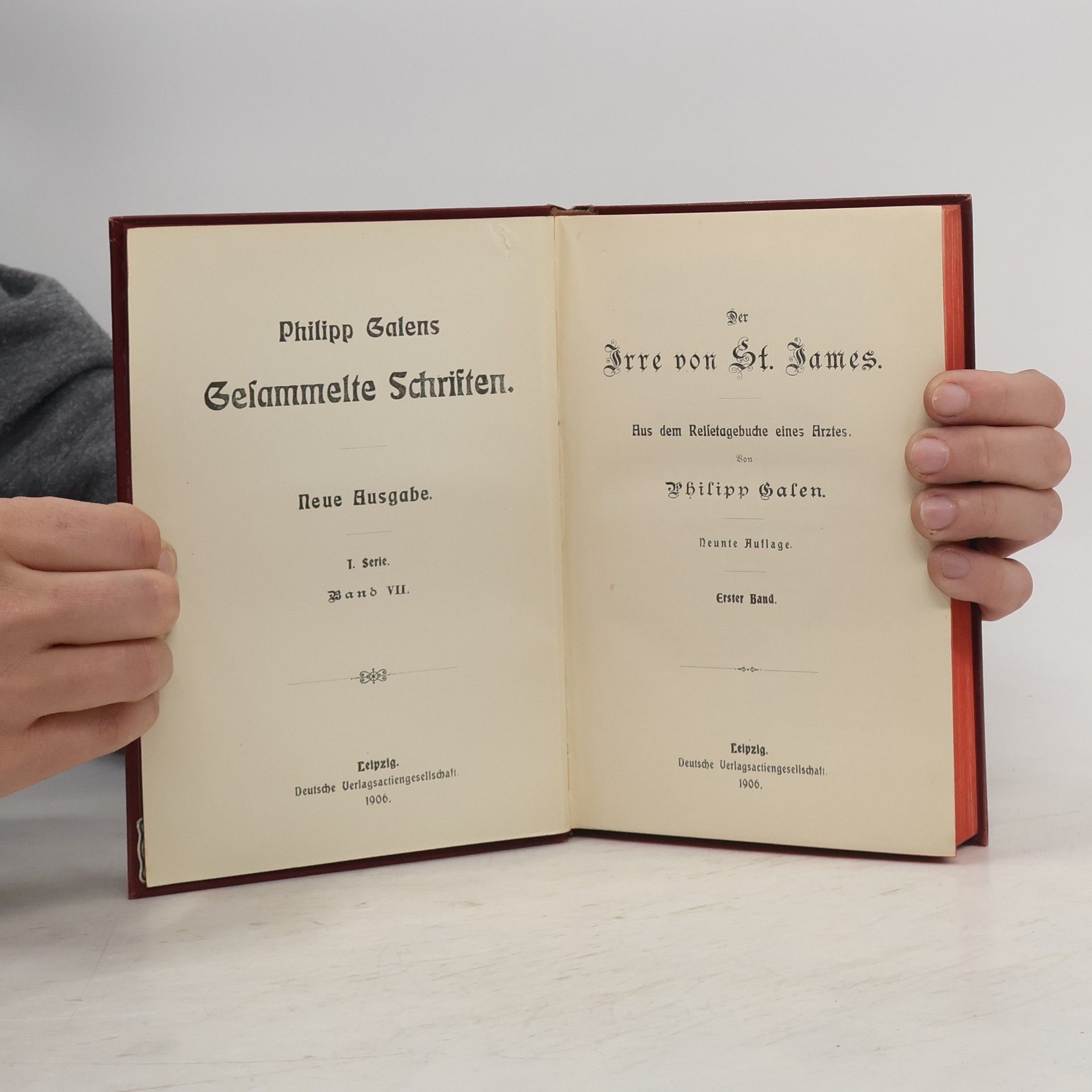 Philipp Galen Der Irre Von St. James