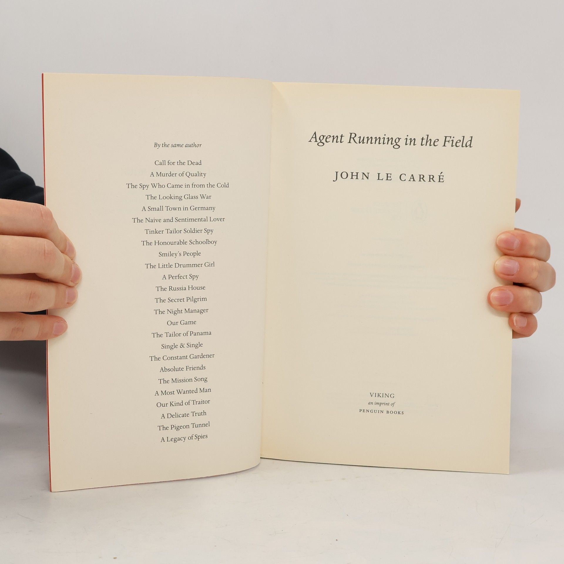 John le Carré Agent running in the field