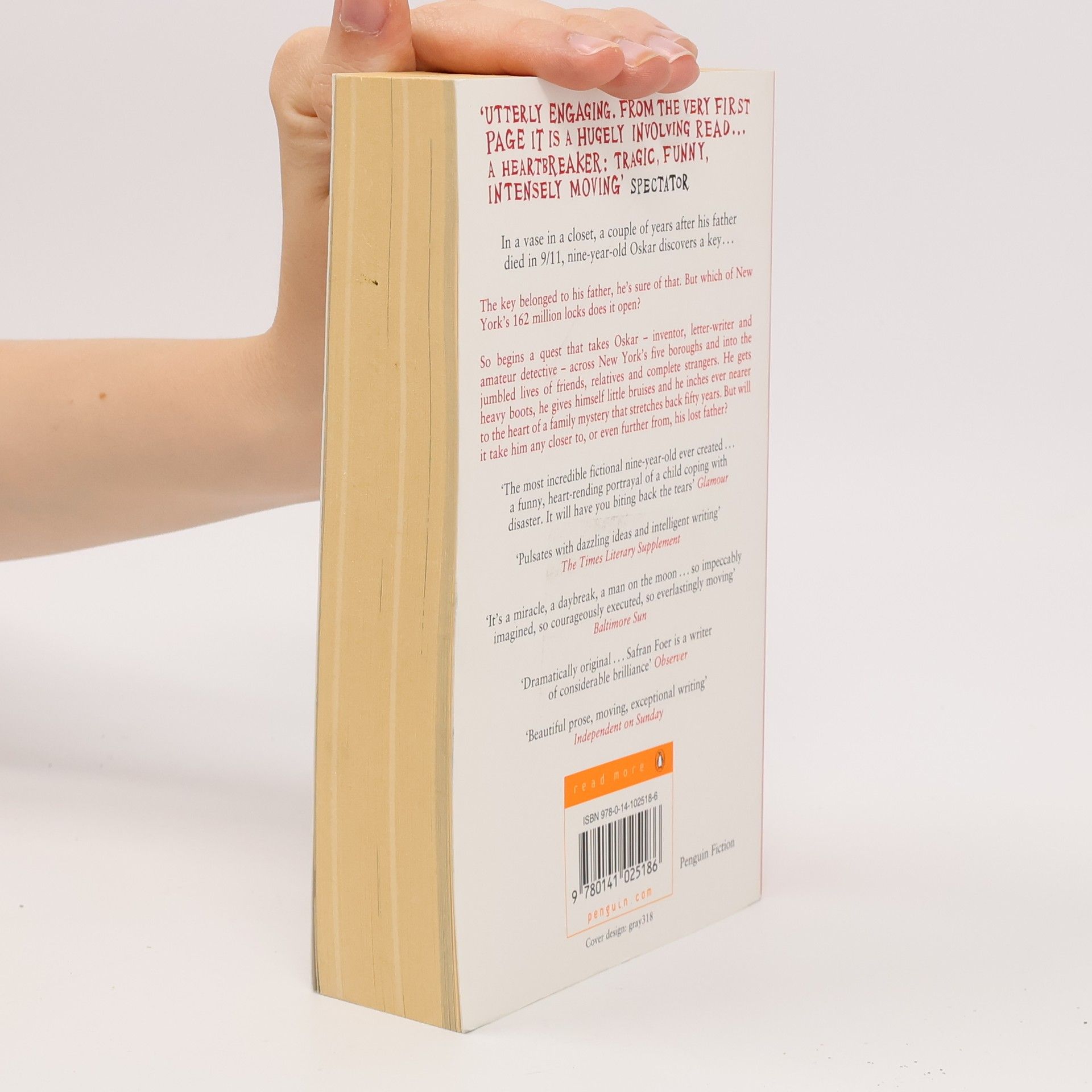 Jonathan Safran Foer Extremely loud & incredibly close